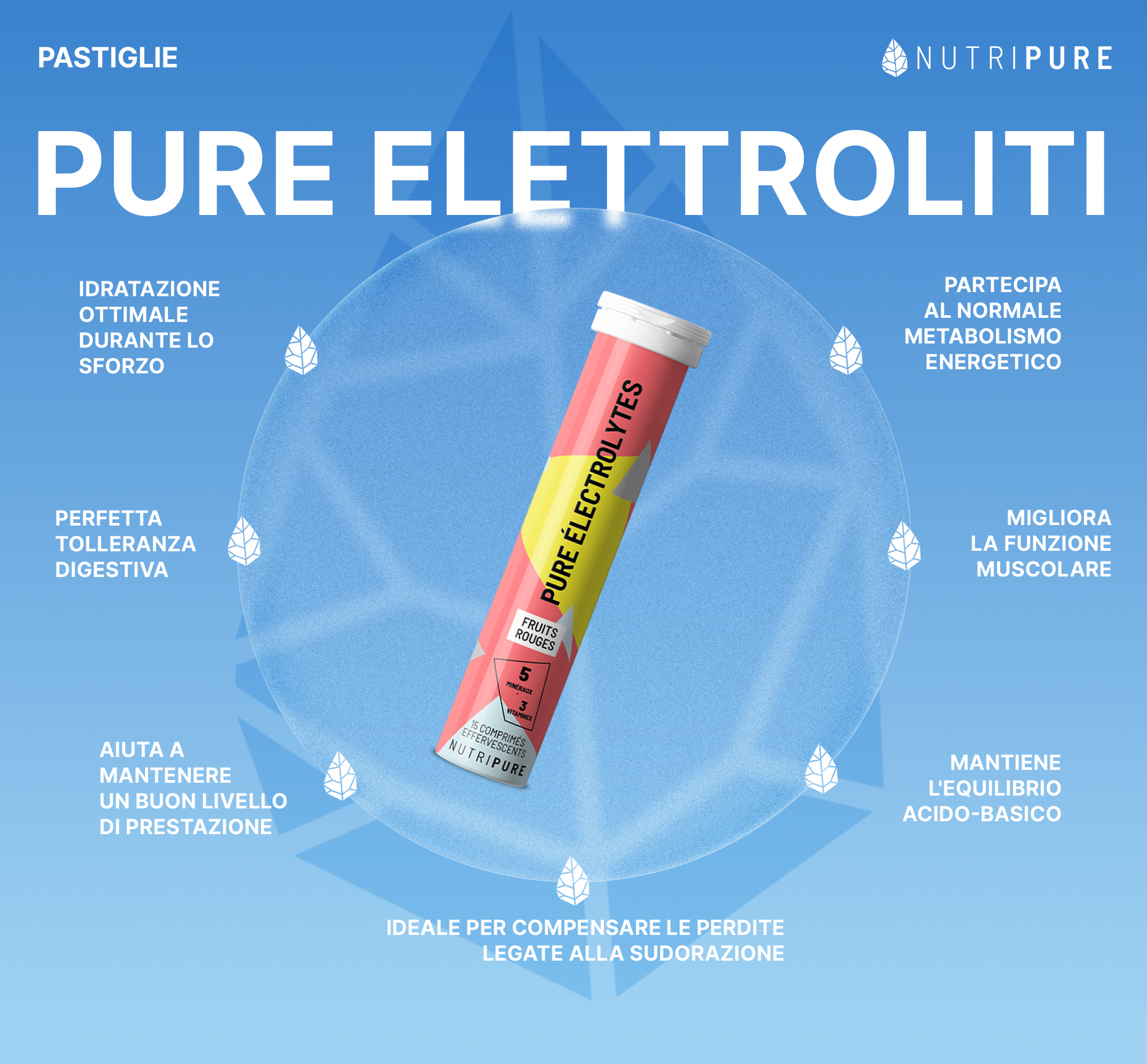 Compresse per l'Idratazione Elettroliti
