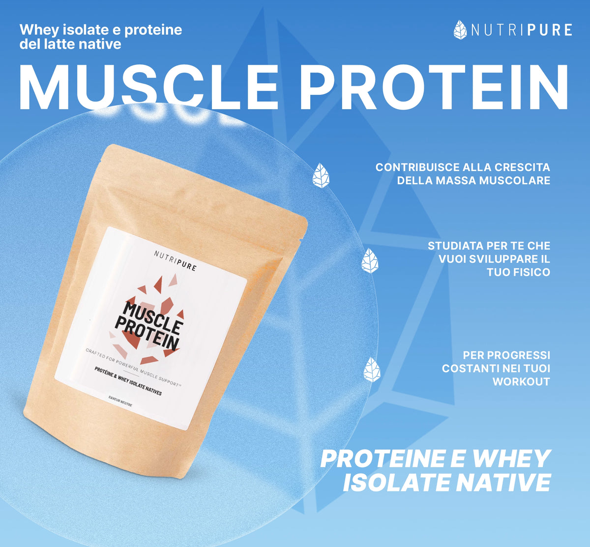 Vantaggi Muscle Protein