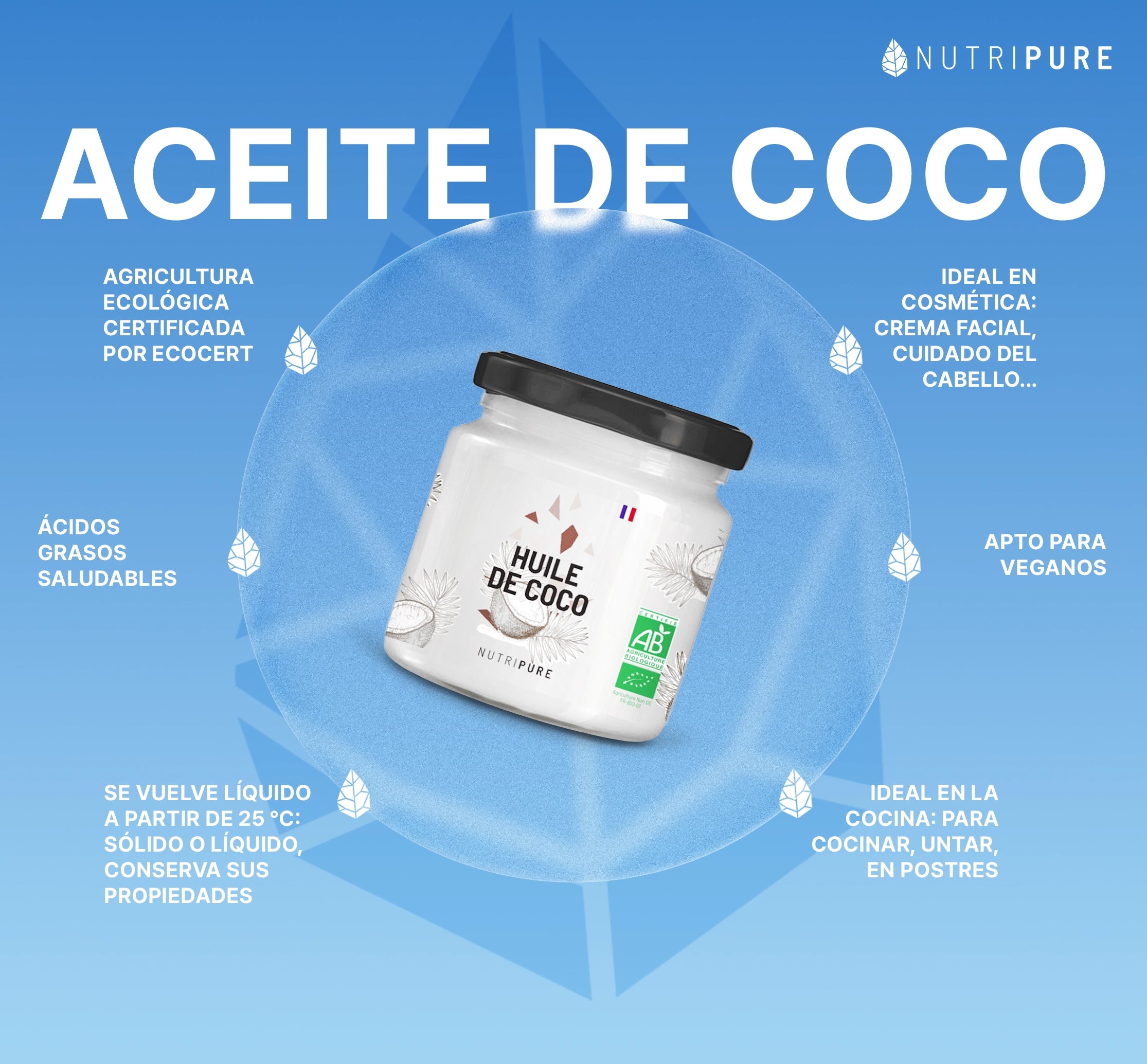 Aceite de coco ecológico