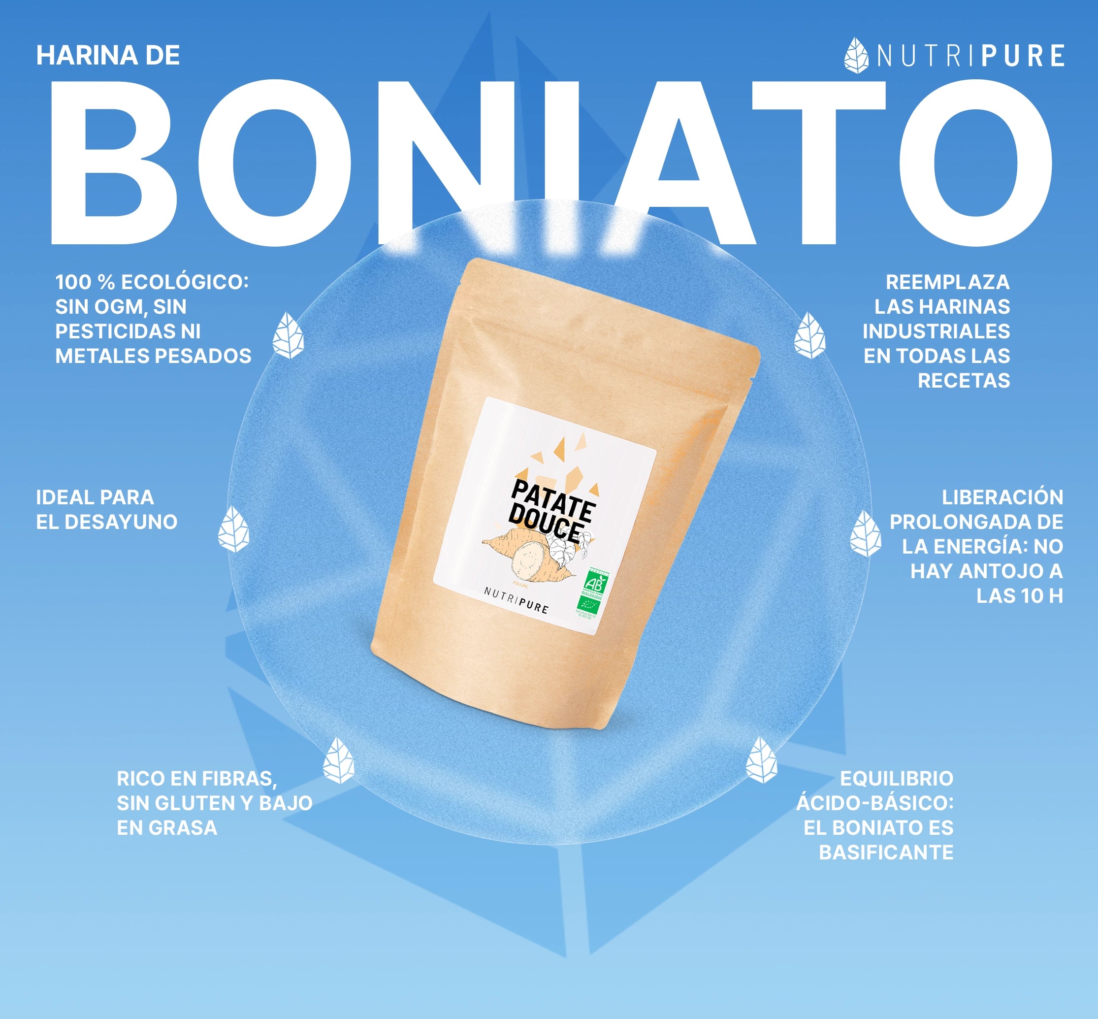 Harina de Boniato Ecológica