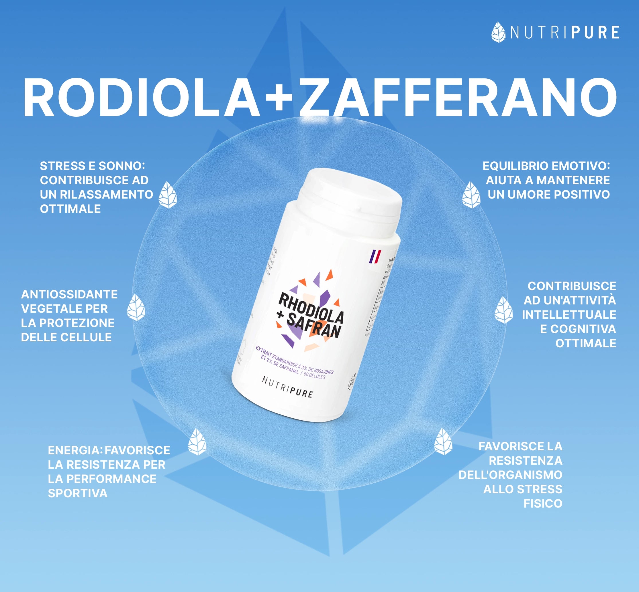 Rhodiola Rosea e Zafferano