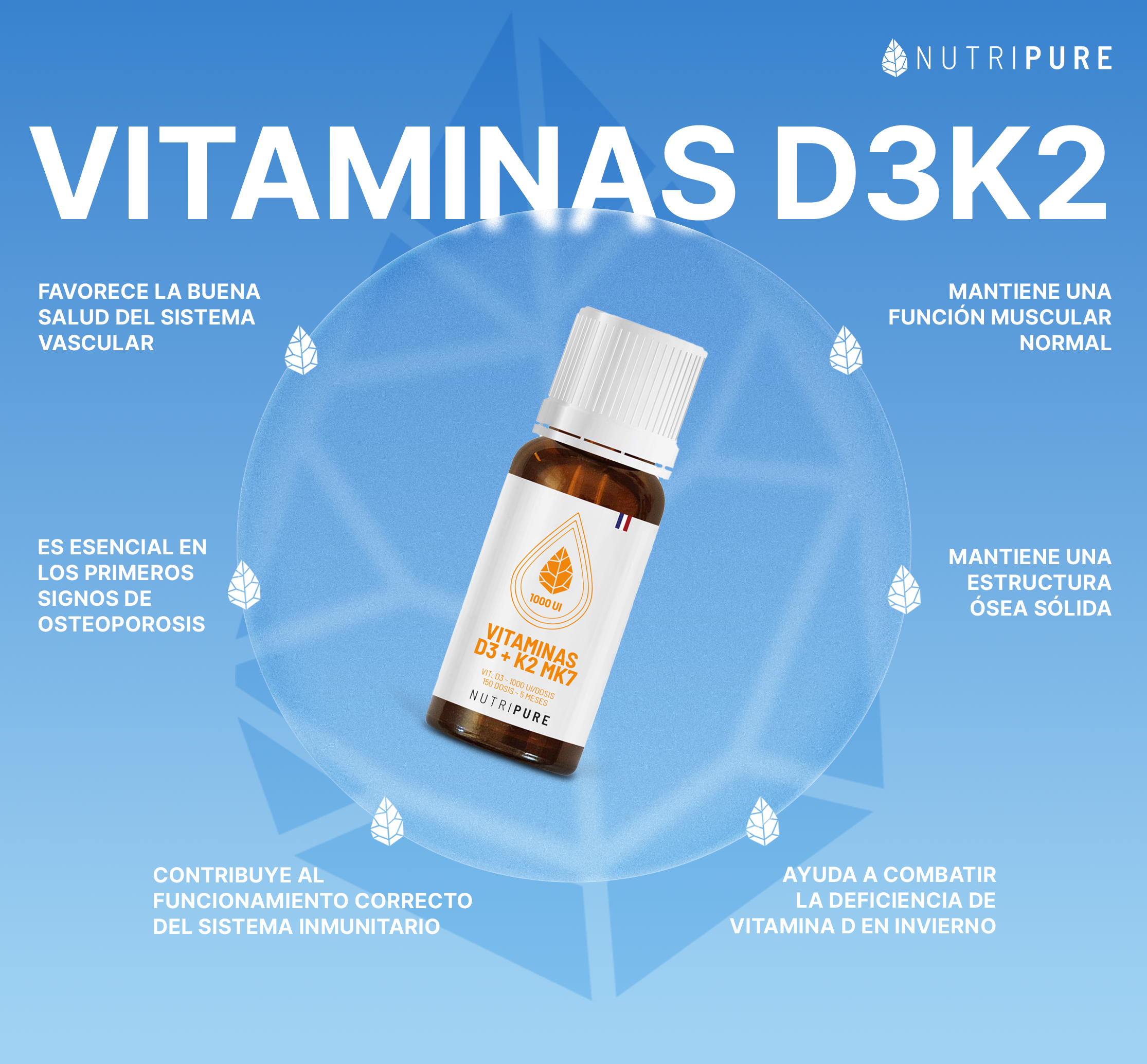 Vitamina D3 K2-MK7