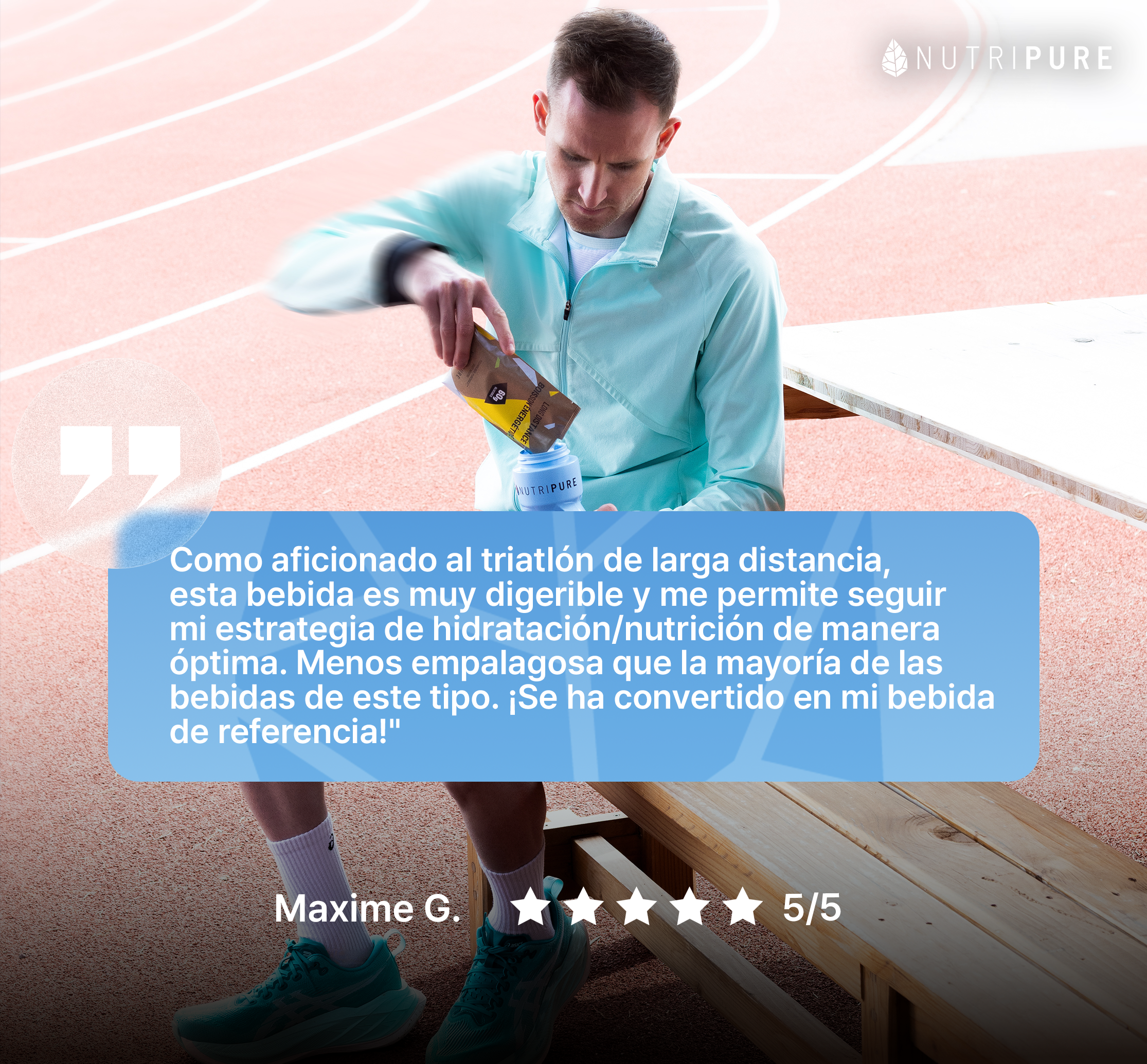 Bebida Energética Long distance 60G