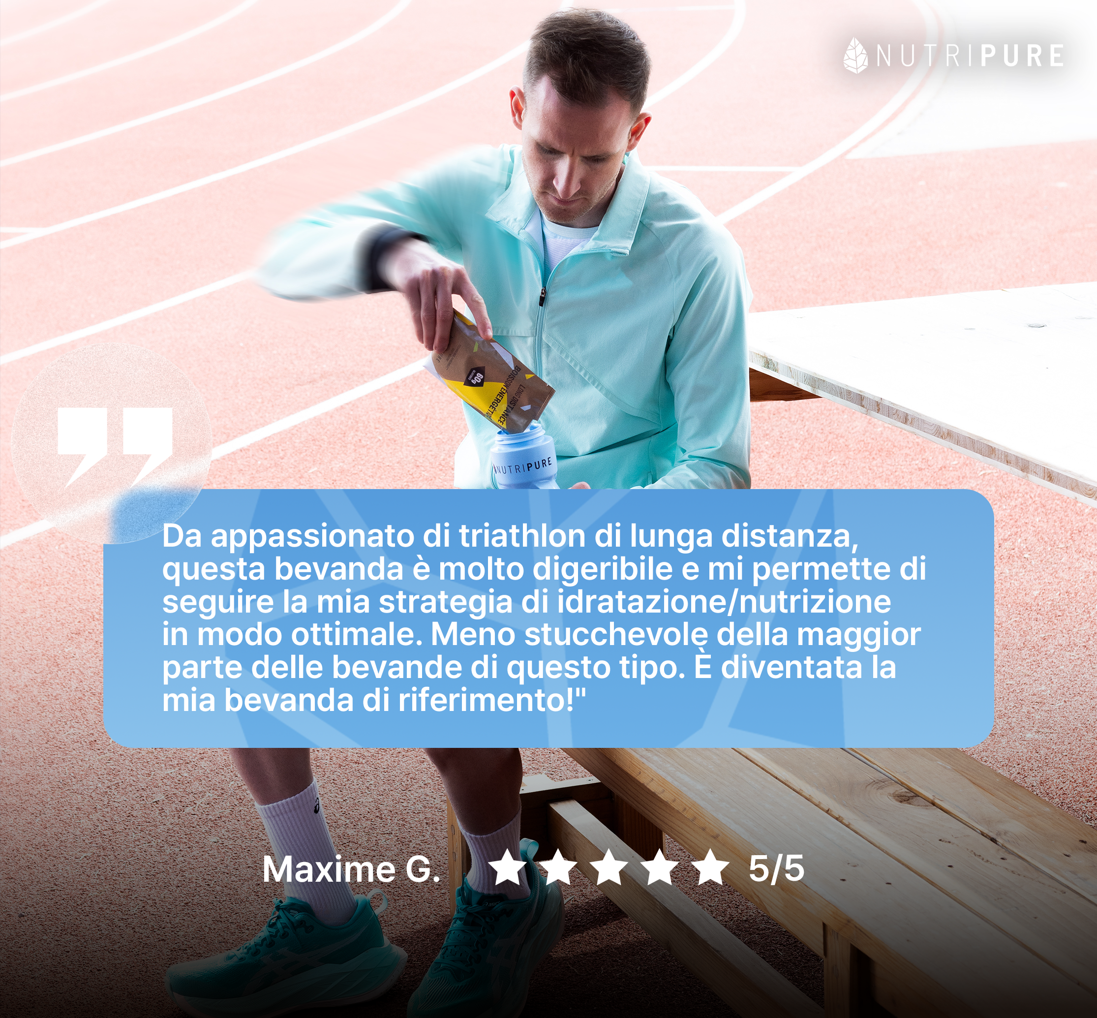 Bevanda energetica 60g Long Distance