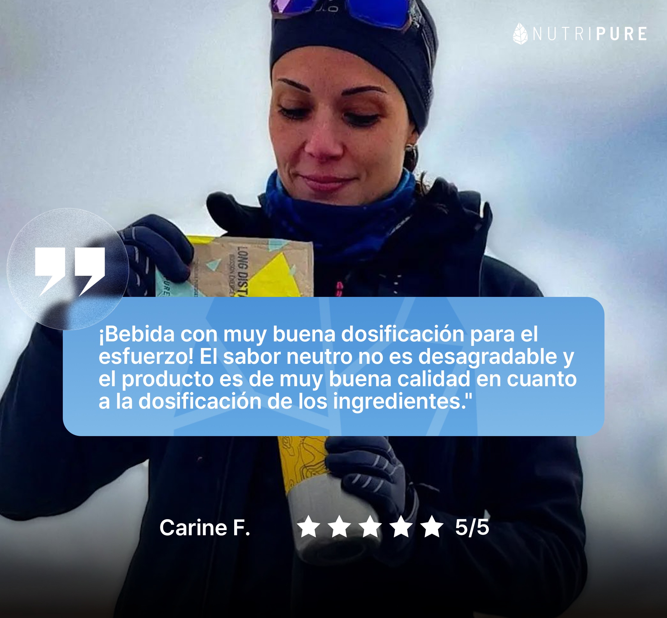 Bebida energética Long distance 30G