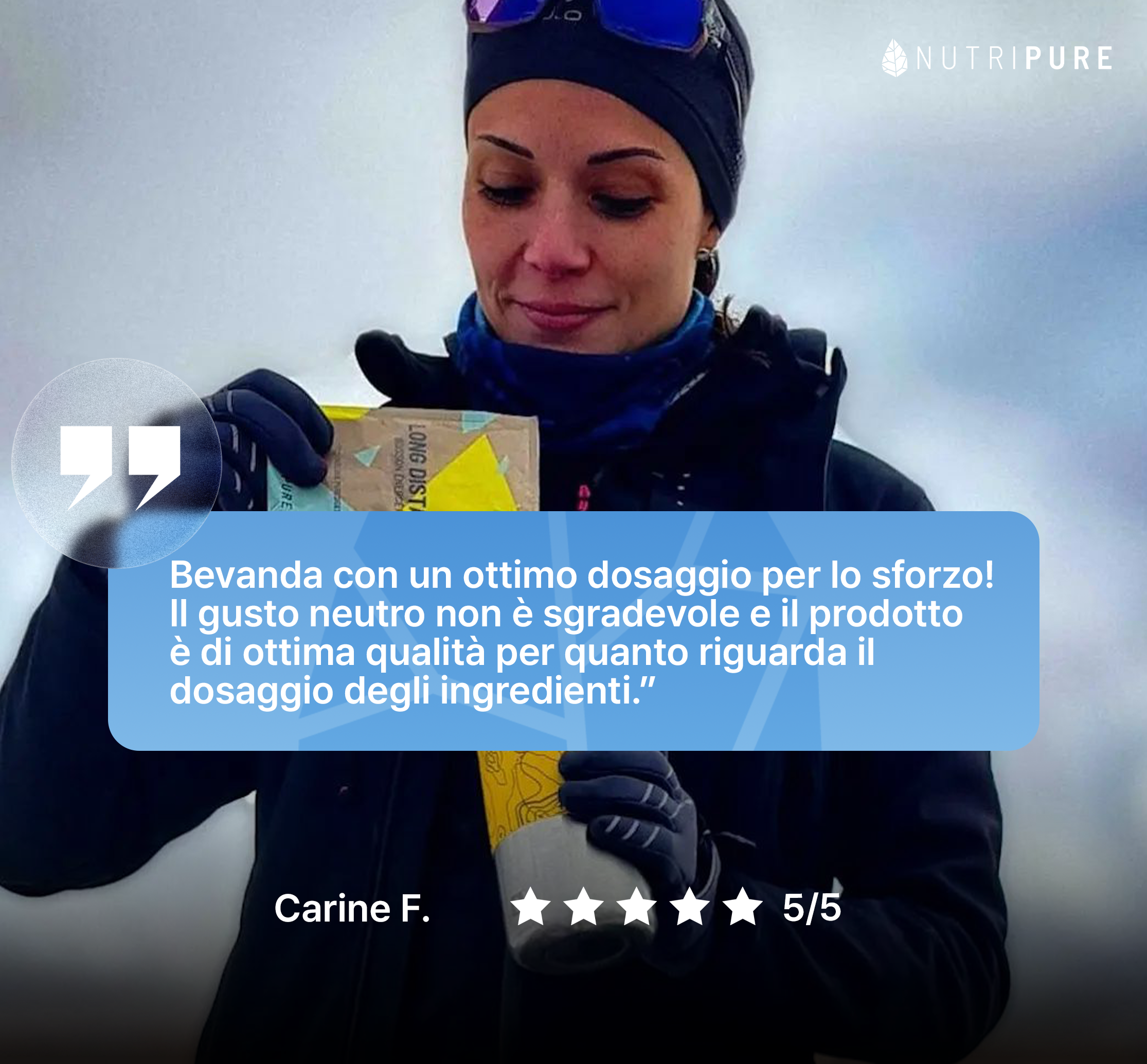 Bevanda energetica Long distance 30G