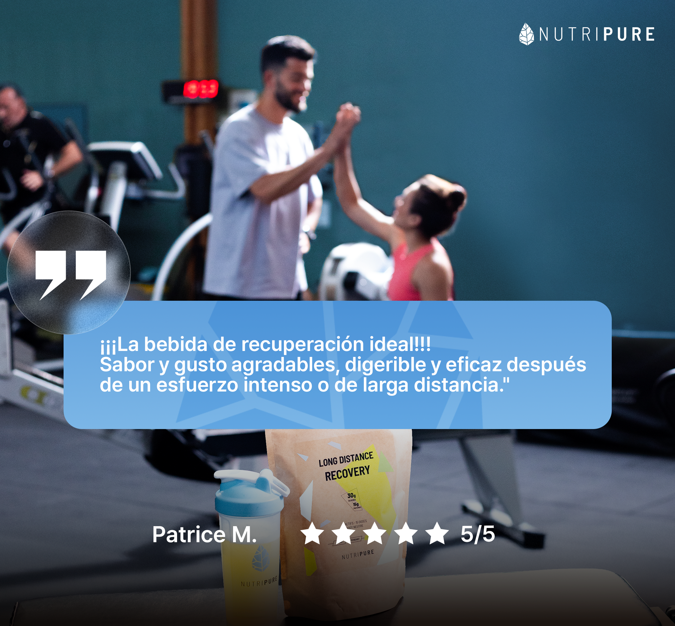 Bebida de recuperación Long Distance