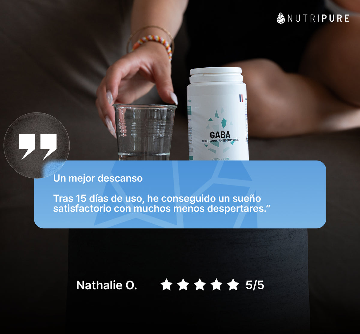 Opiniones de clientes sobre GABA Nutripure, 180 cápsulas (3 meses)