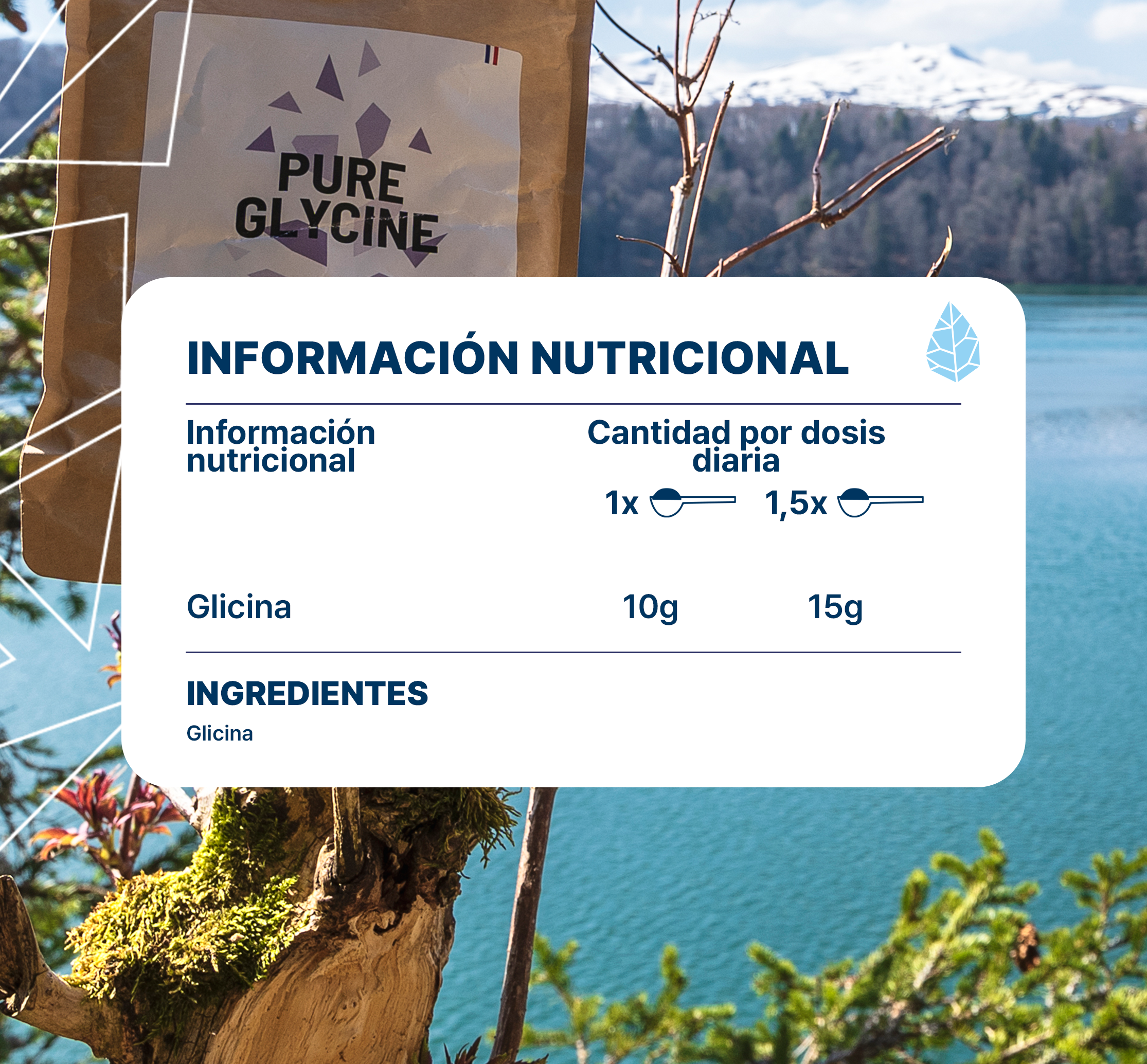 Glicina (Glicina cristalizada)