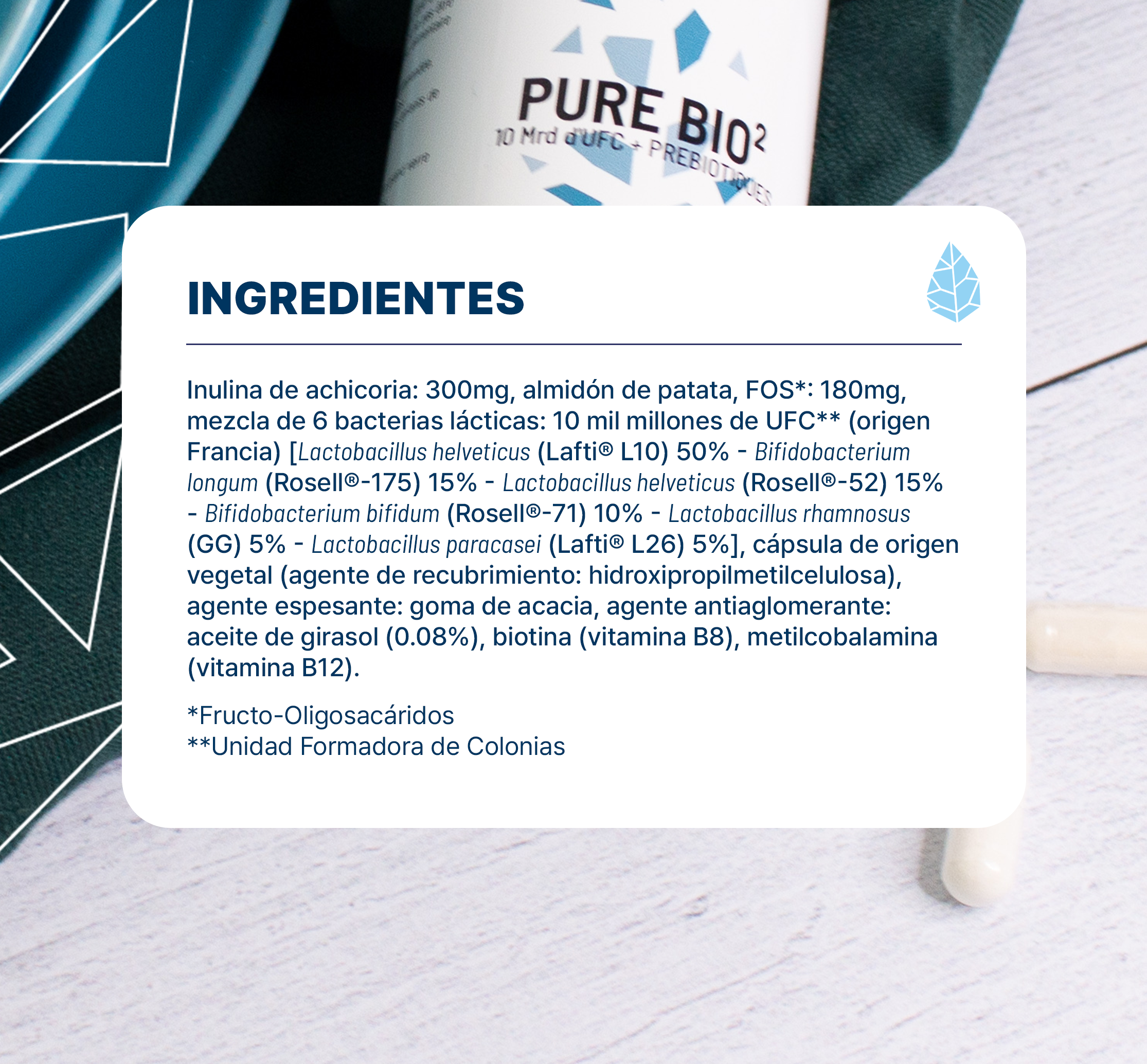 Pure Bio² (Pre y Probióticos)