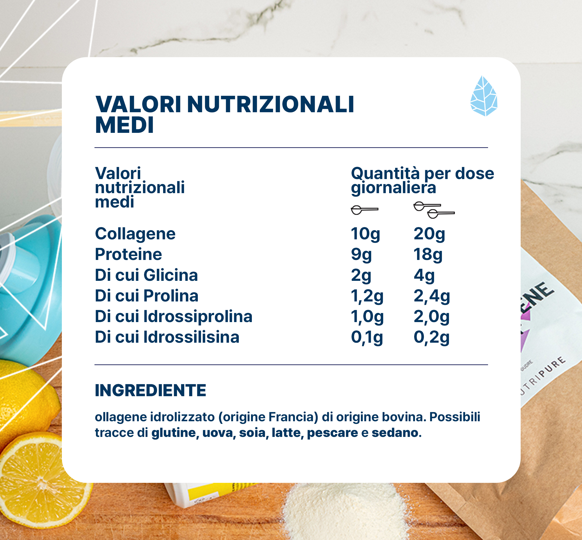 Collagene idrolizzato Peptan