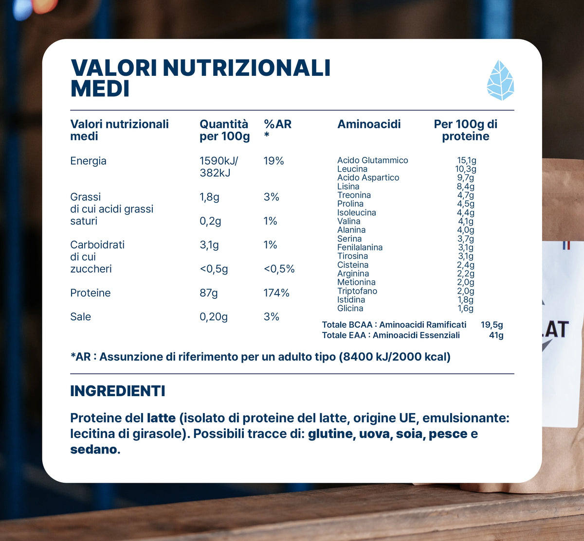 Proteine Whey Isolate