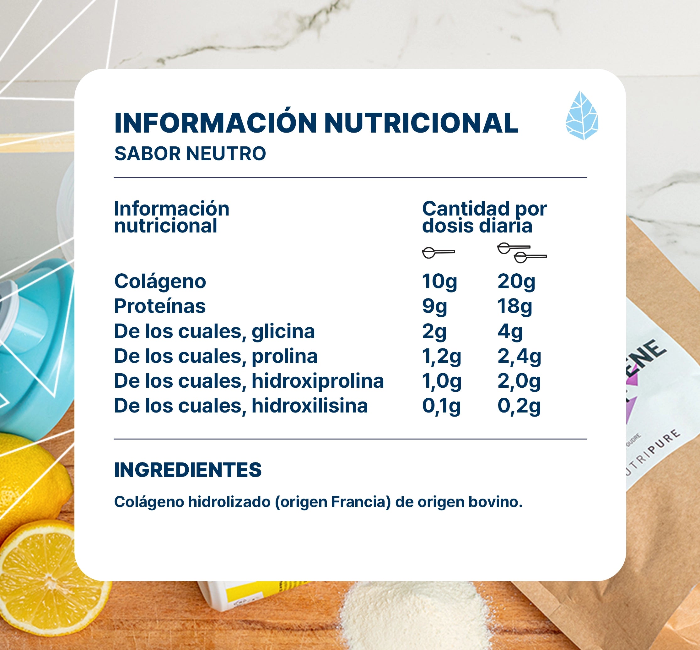 Colágeno hidrolizado Peptan