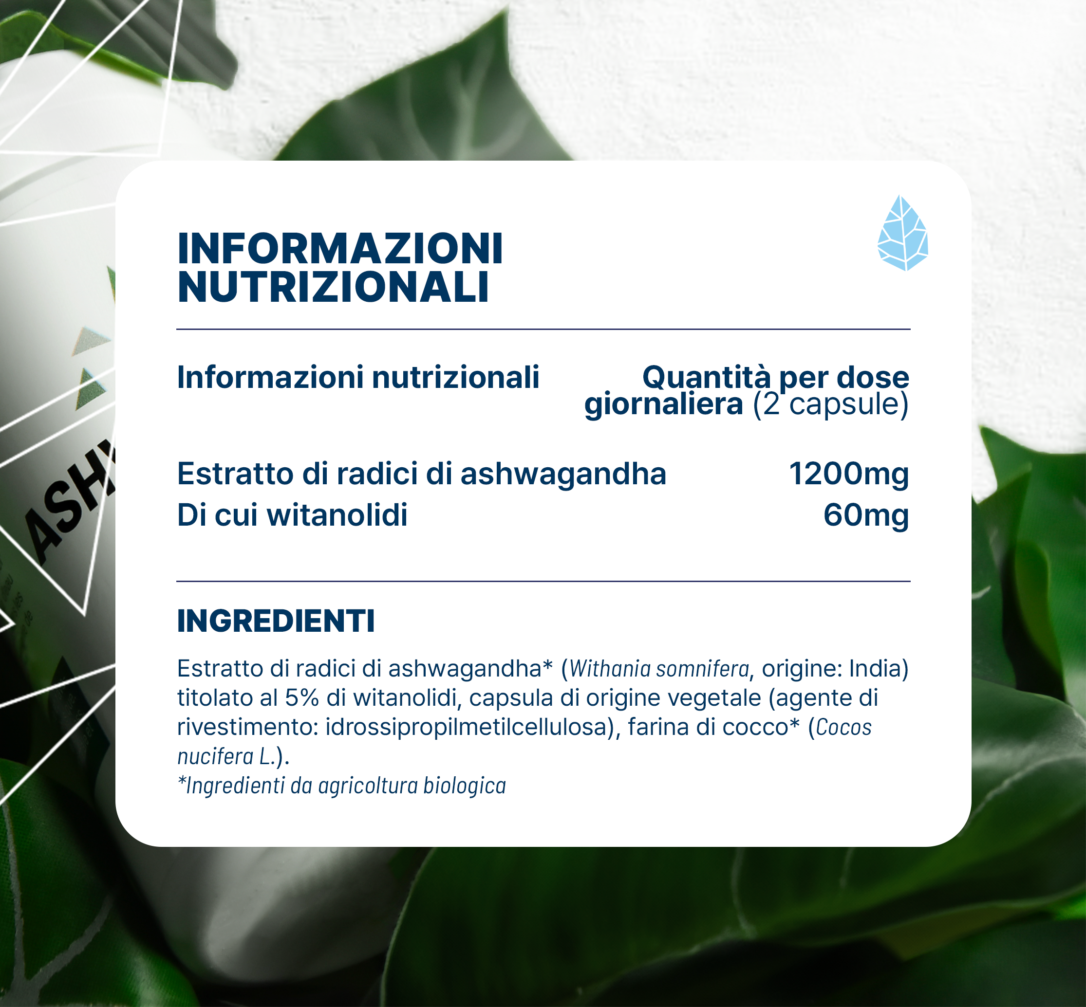 Ashwaganda bio KSM66