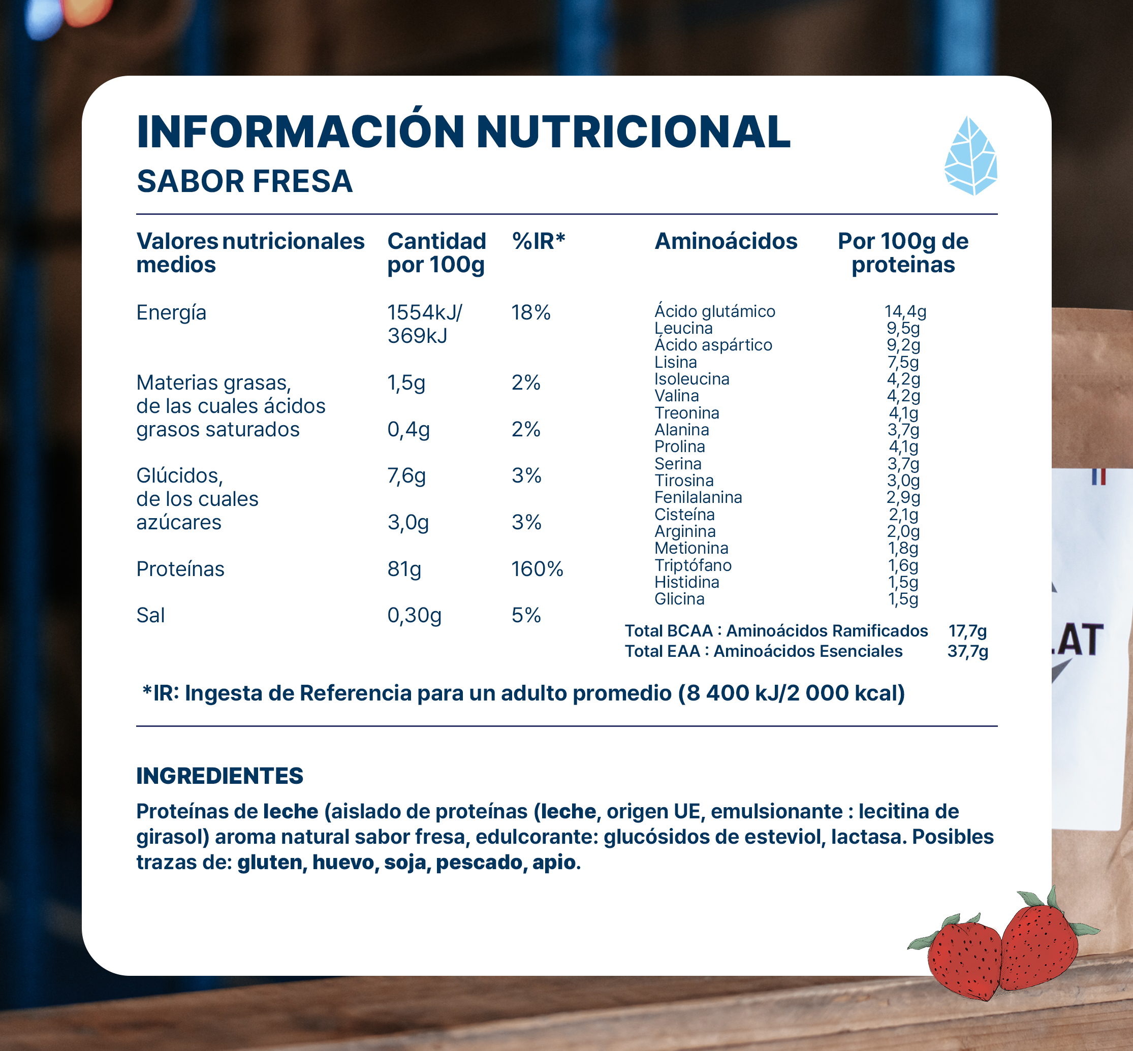 Proteina whey isolate