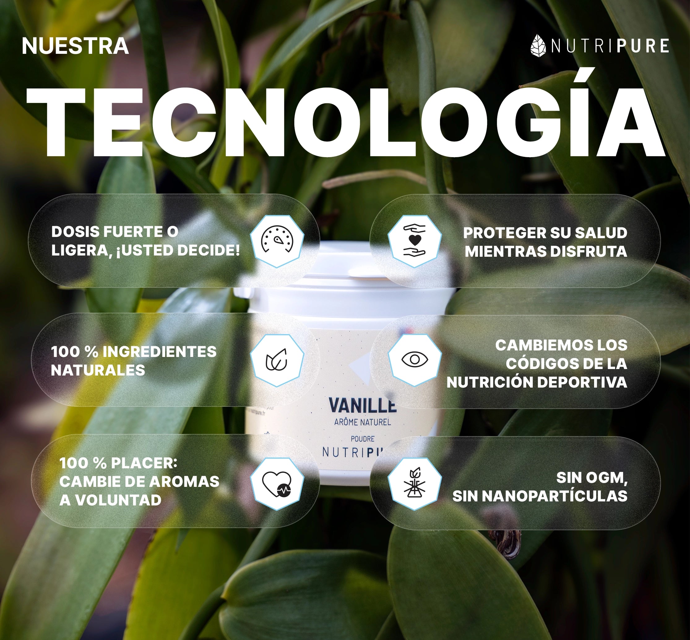Aromas naturales Whey y Colágeno