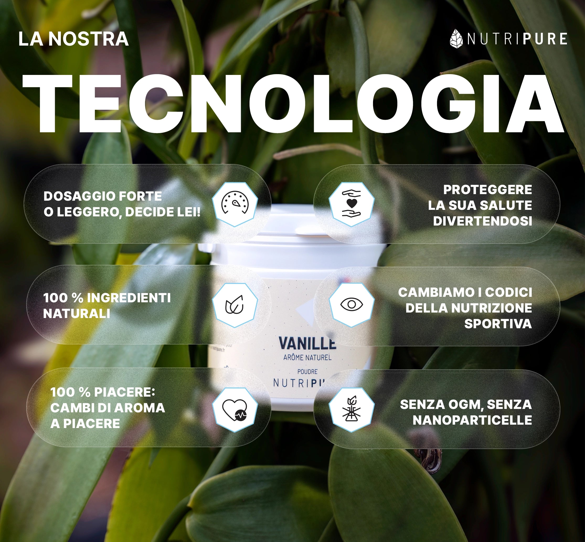 Aromi naturali Whey e Collagene