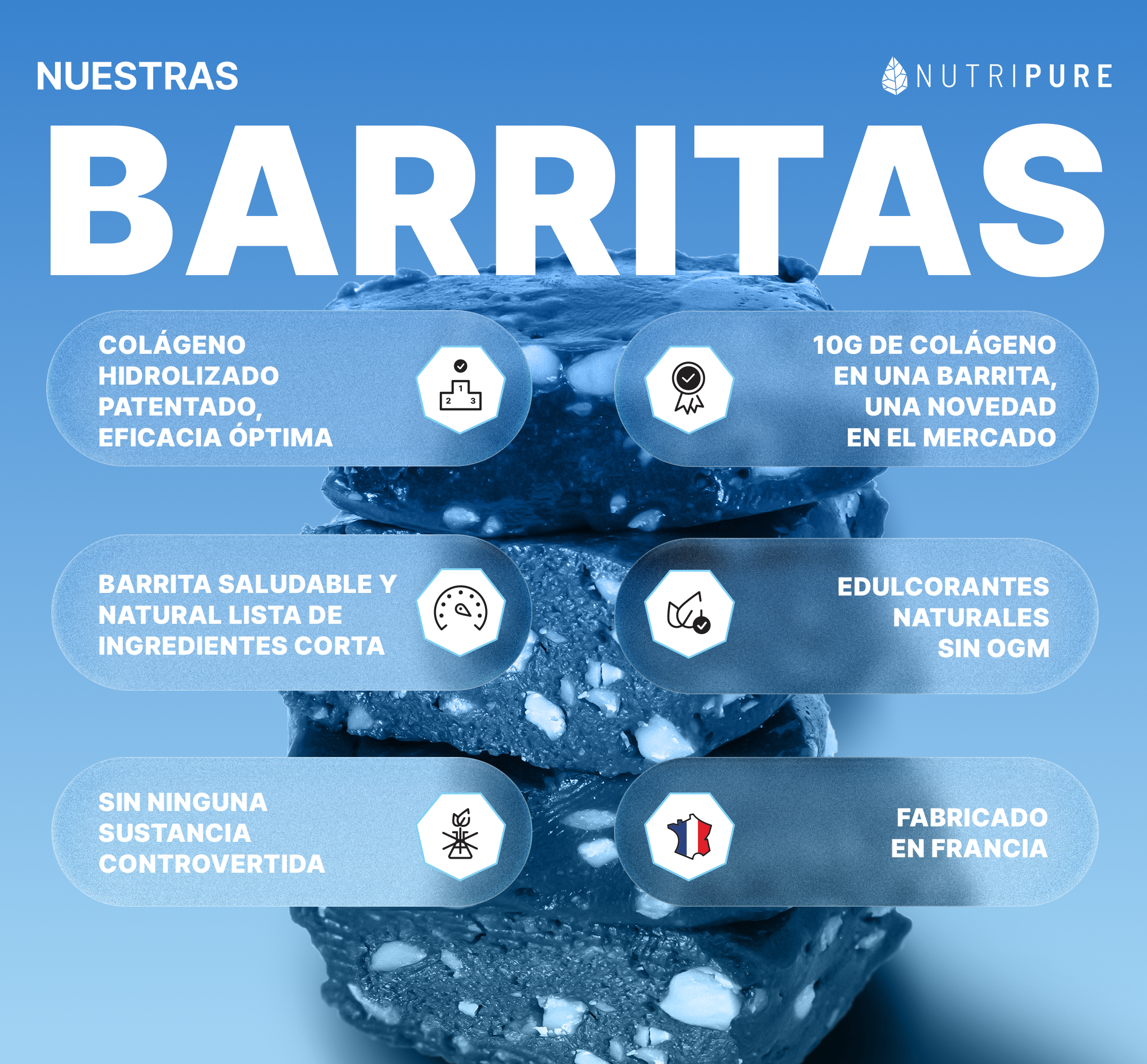 Barrita de colágeno