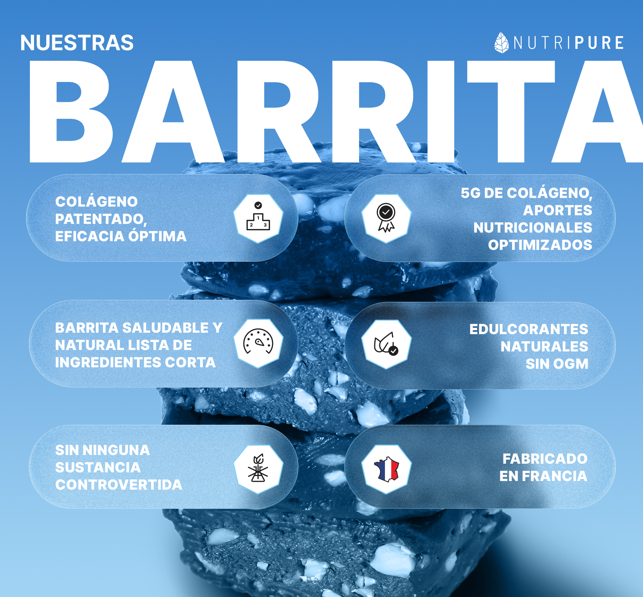 Barrita de colágeno