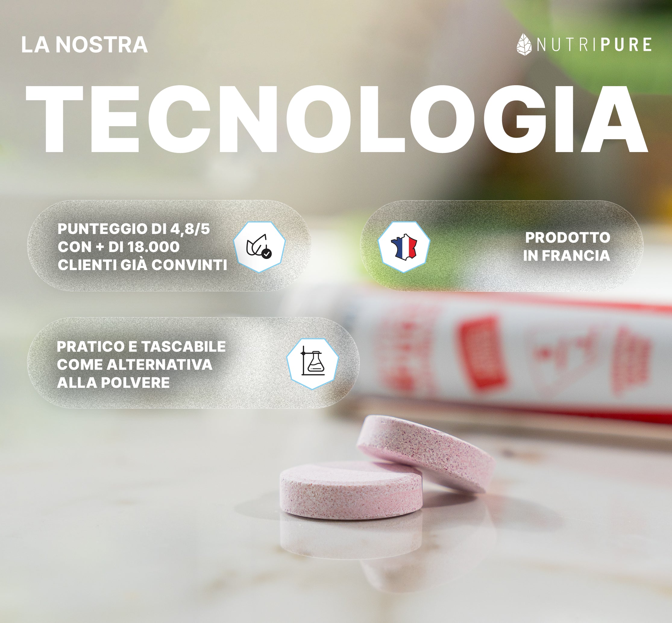 Compresse per l'Idratazione Elettroliti