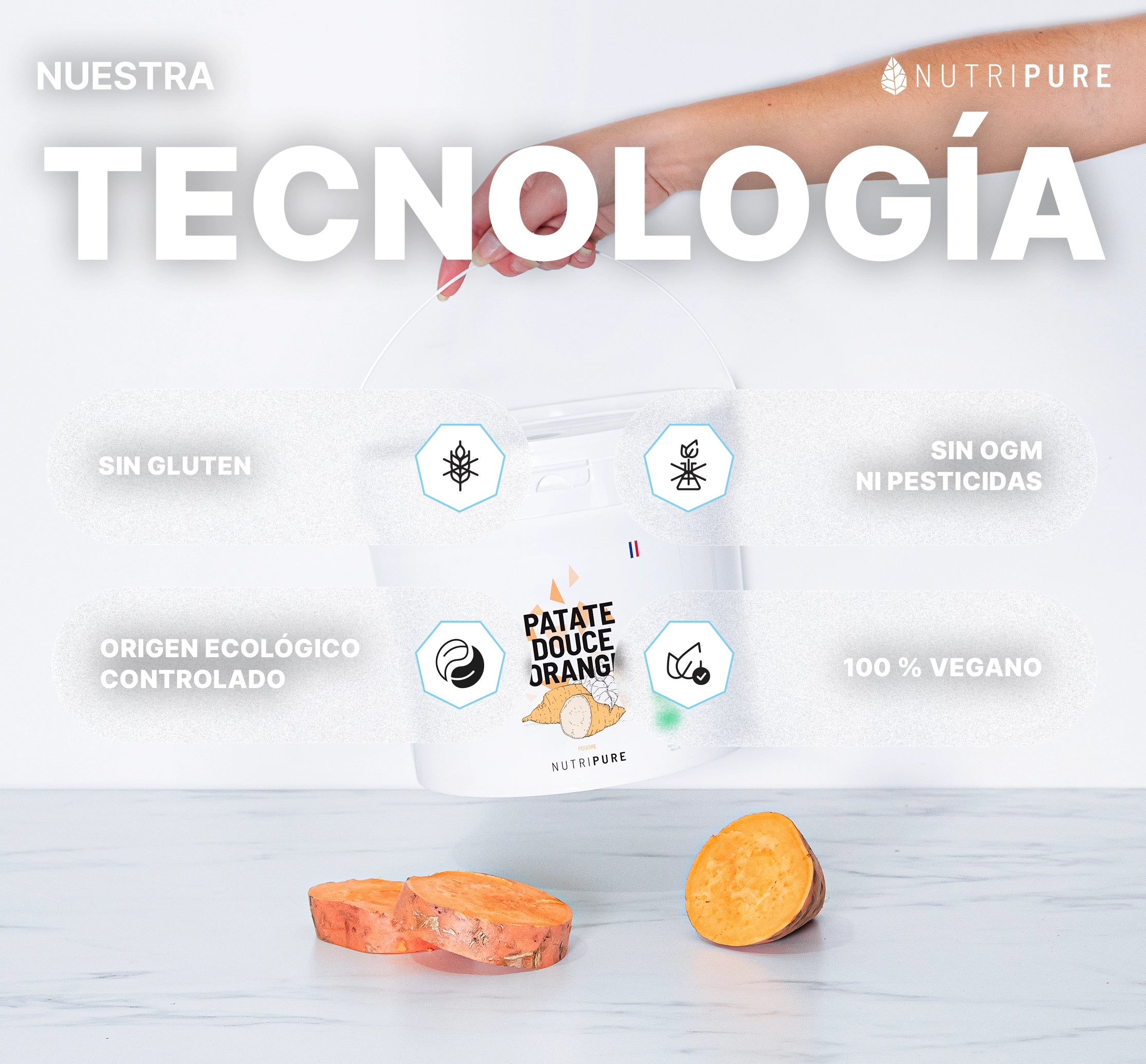 Harina de Boniato Ecológica