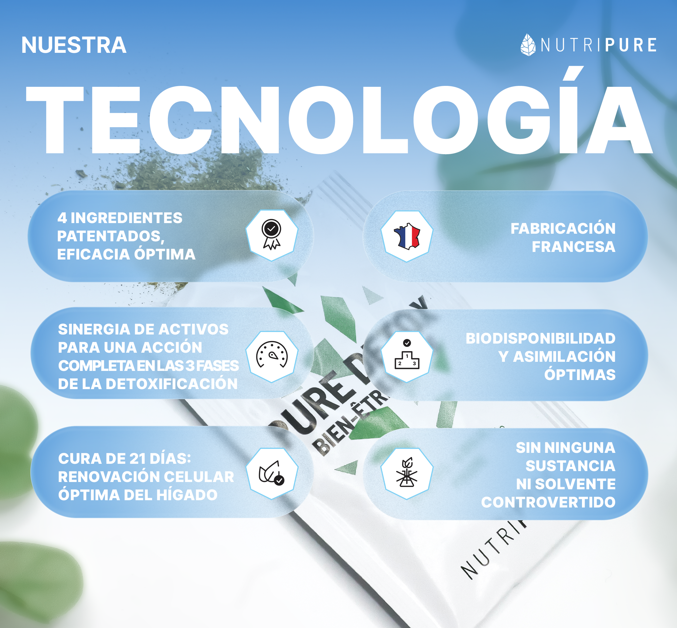 Pure Detox - Bienestar del hígado