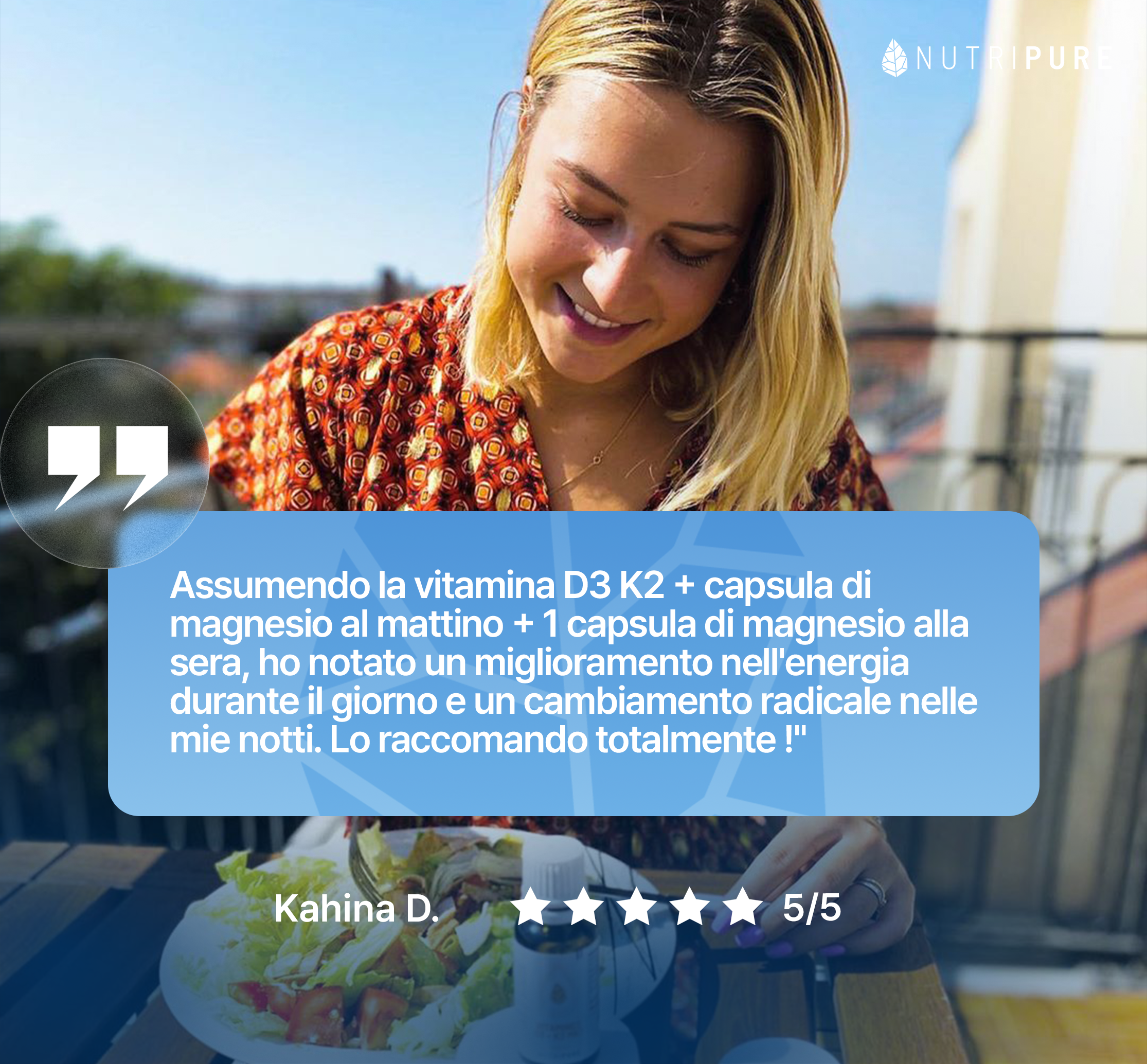 Vitamina D3 K2-MK7 1000 UI