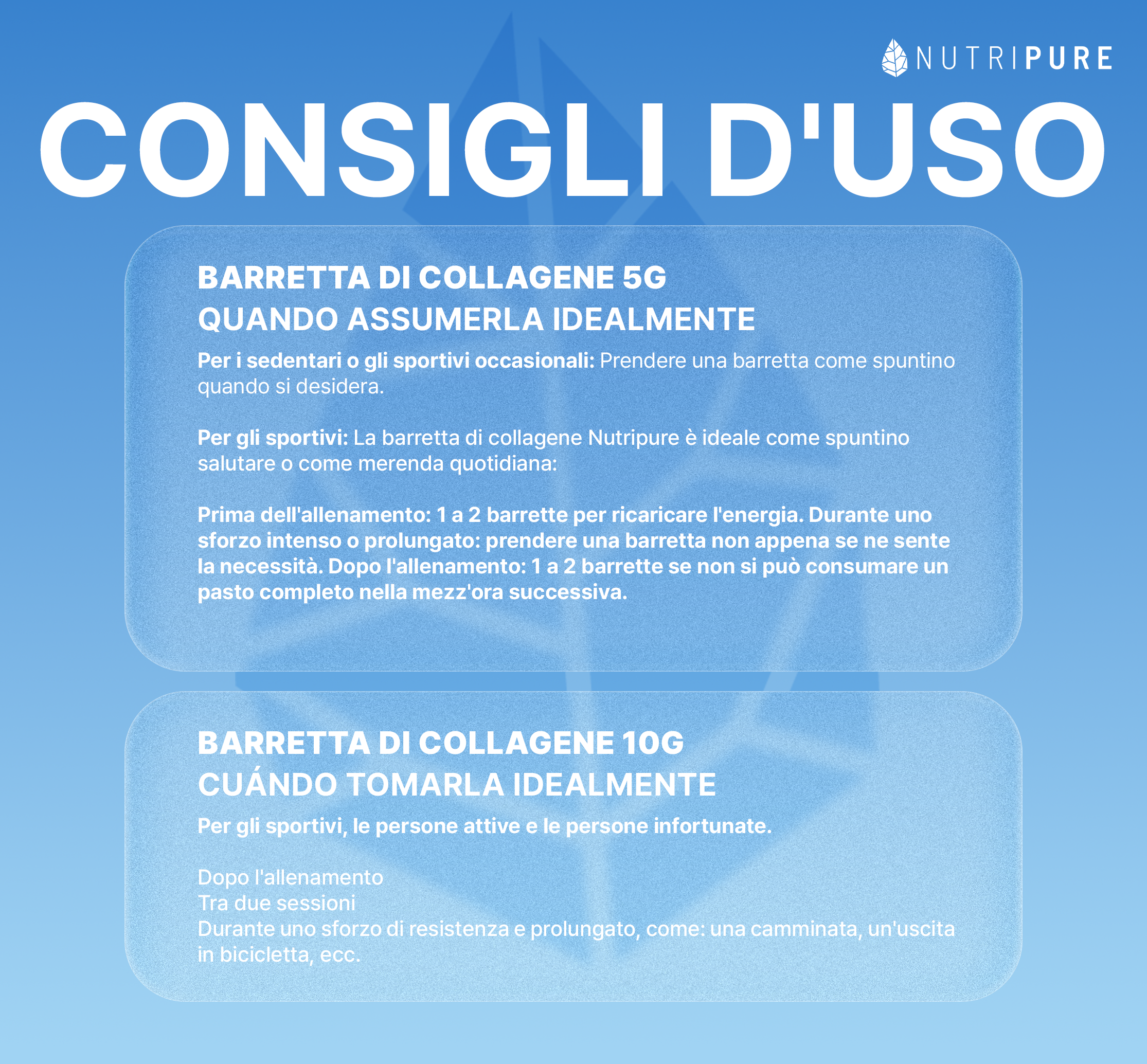 Barrette di Collagene