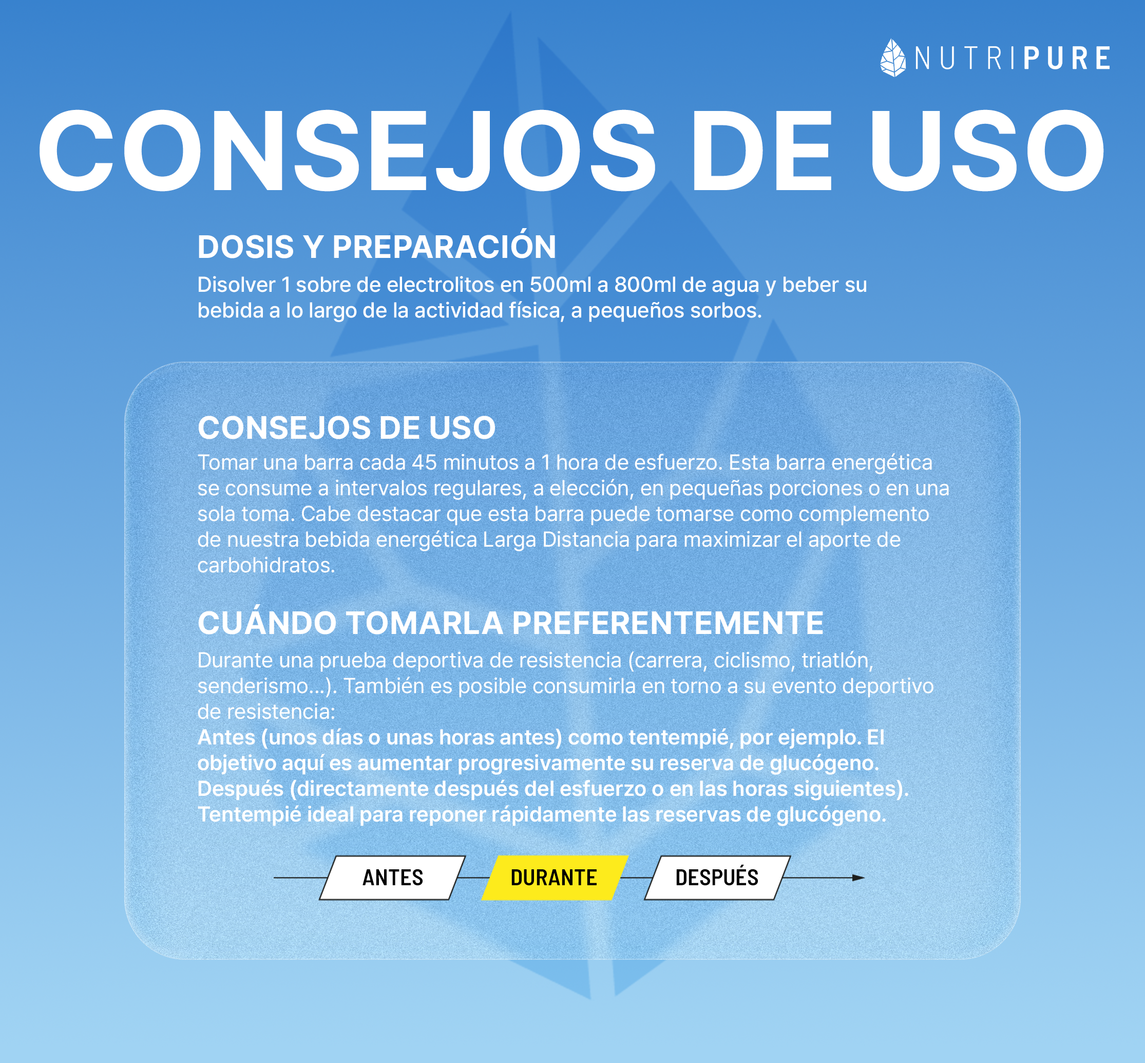 Barrita energética Long Distance