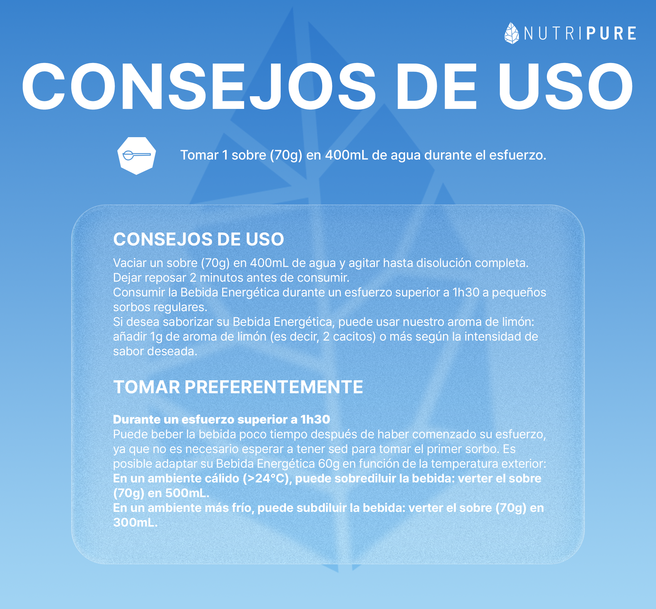 Bebida Energética Long distance 60G