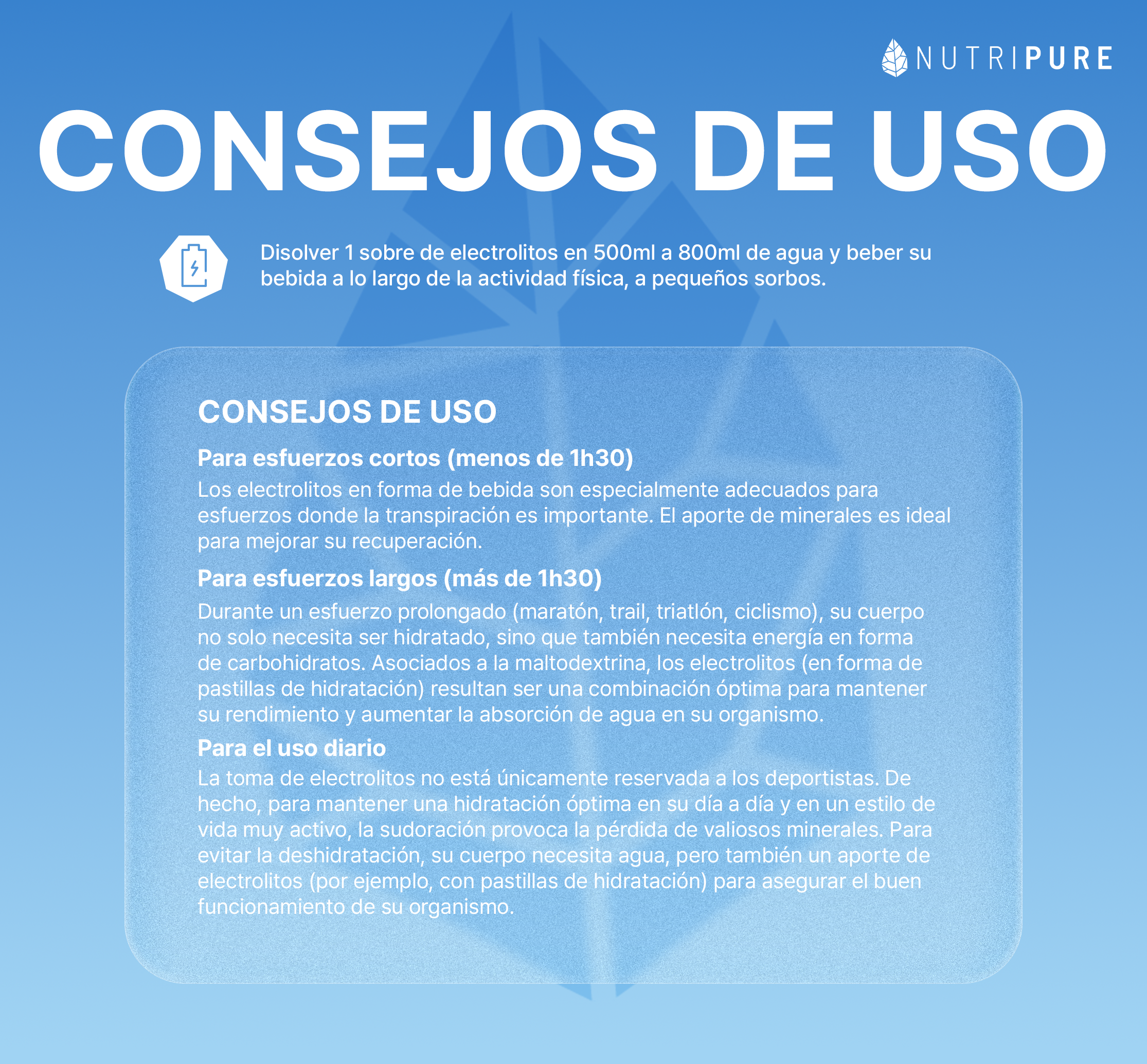 Pure Electrolitos