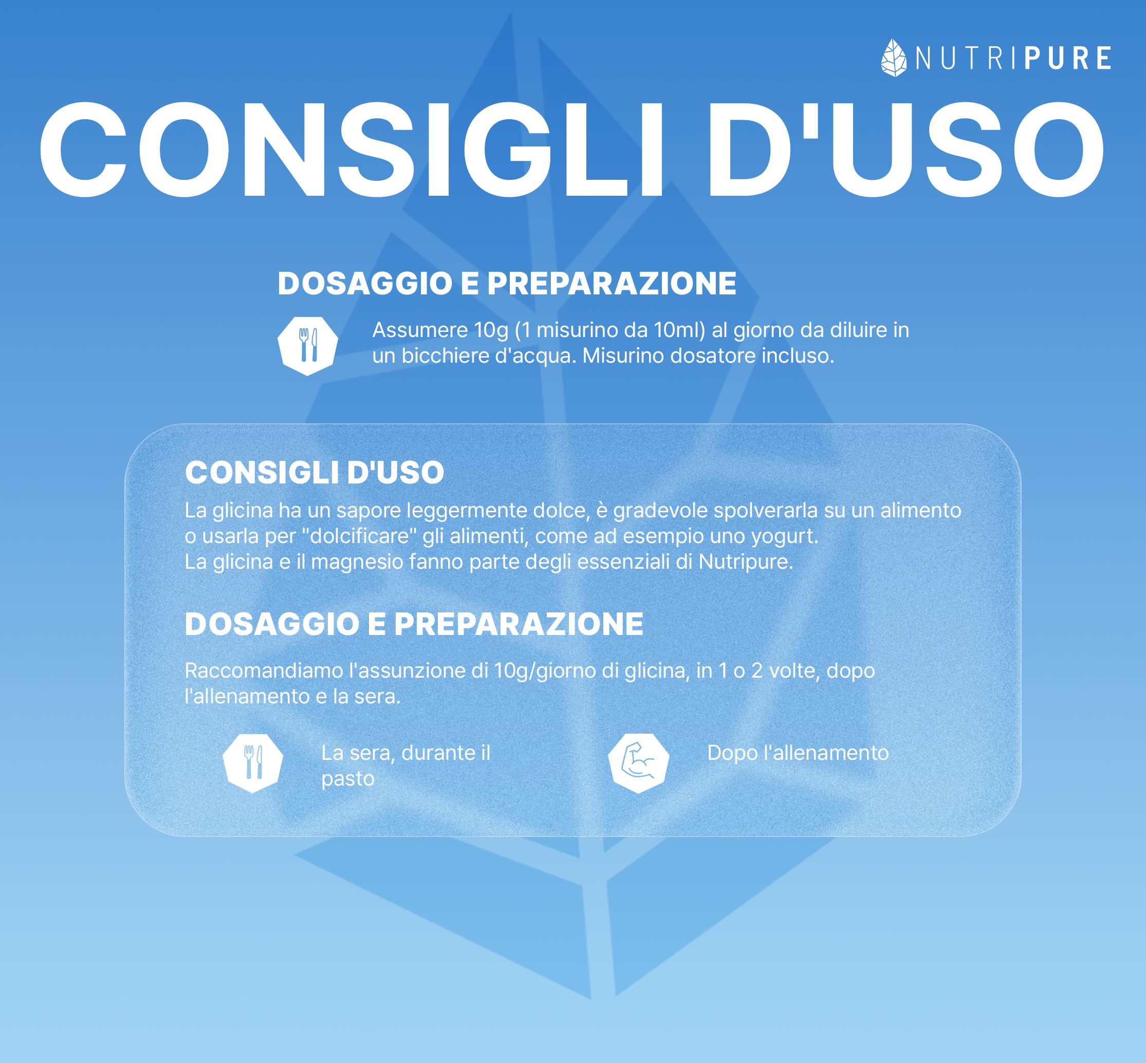 Glicina (Glicina cristallizzata)