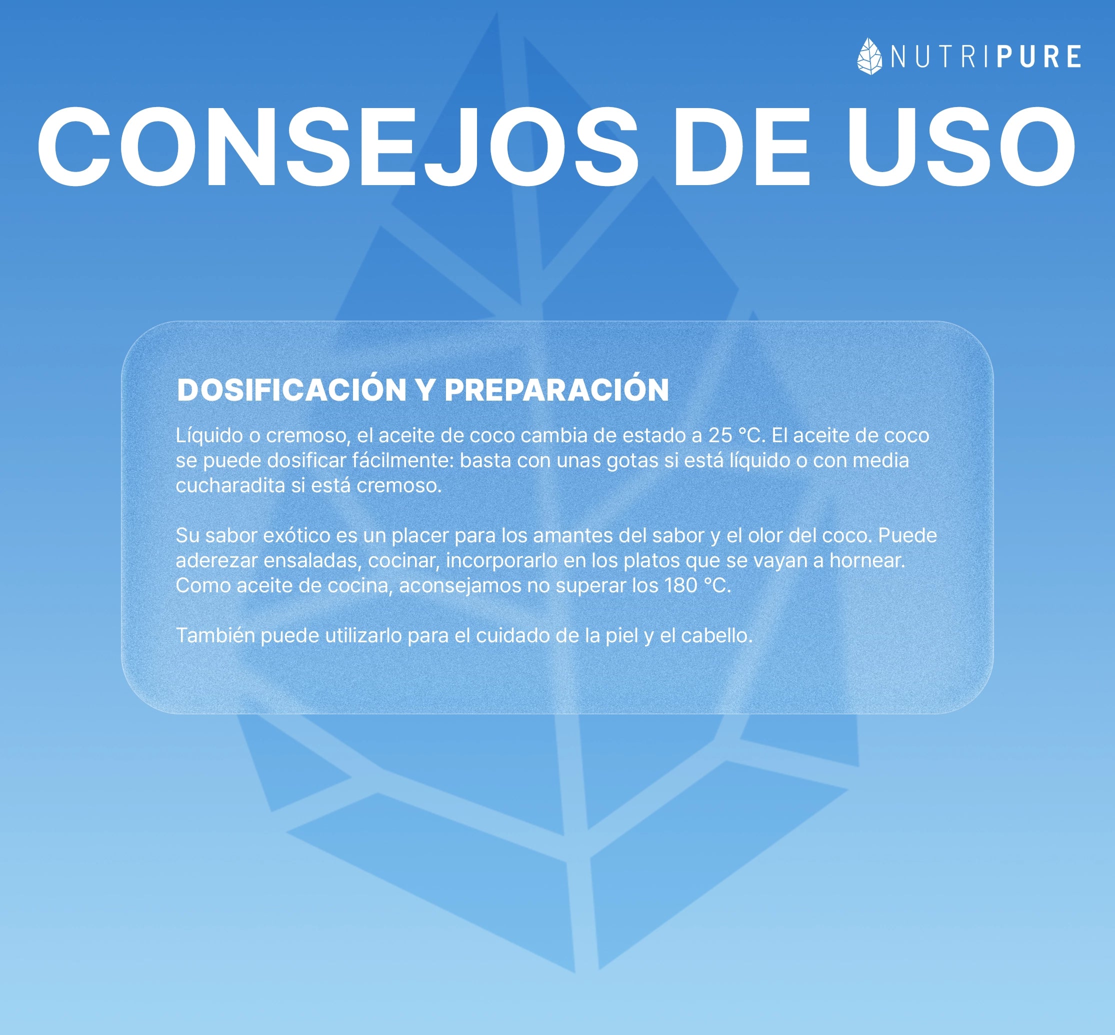 Aceite de coco ecológico