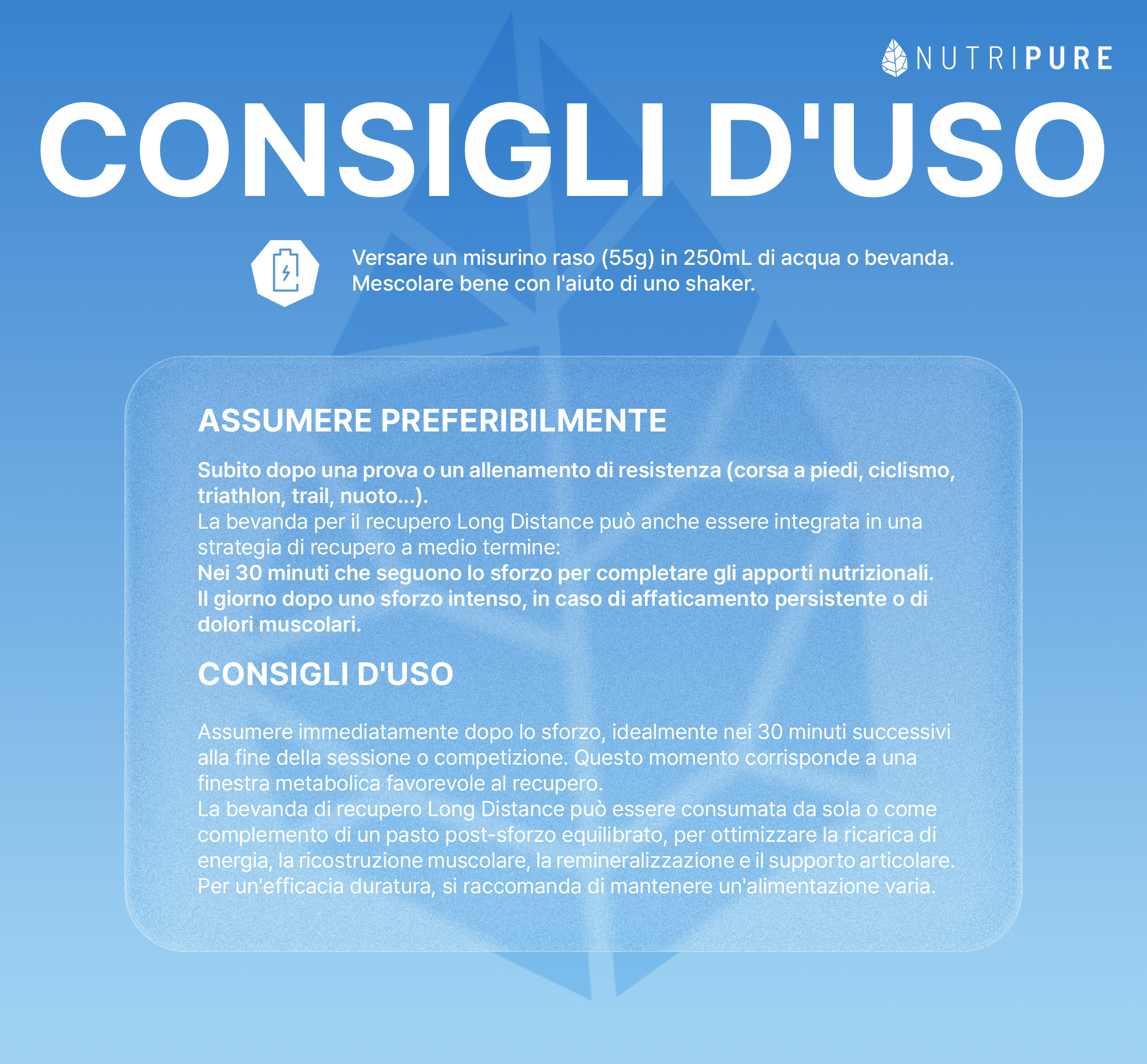 Bevanda Recovery Long Distance