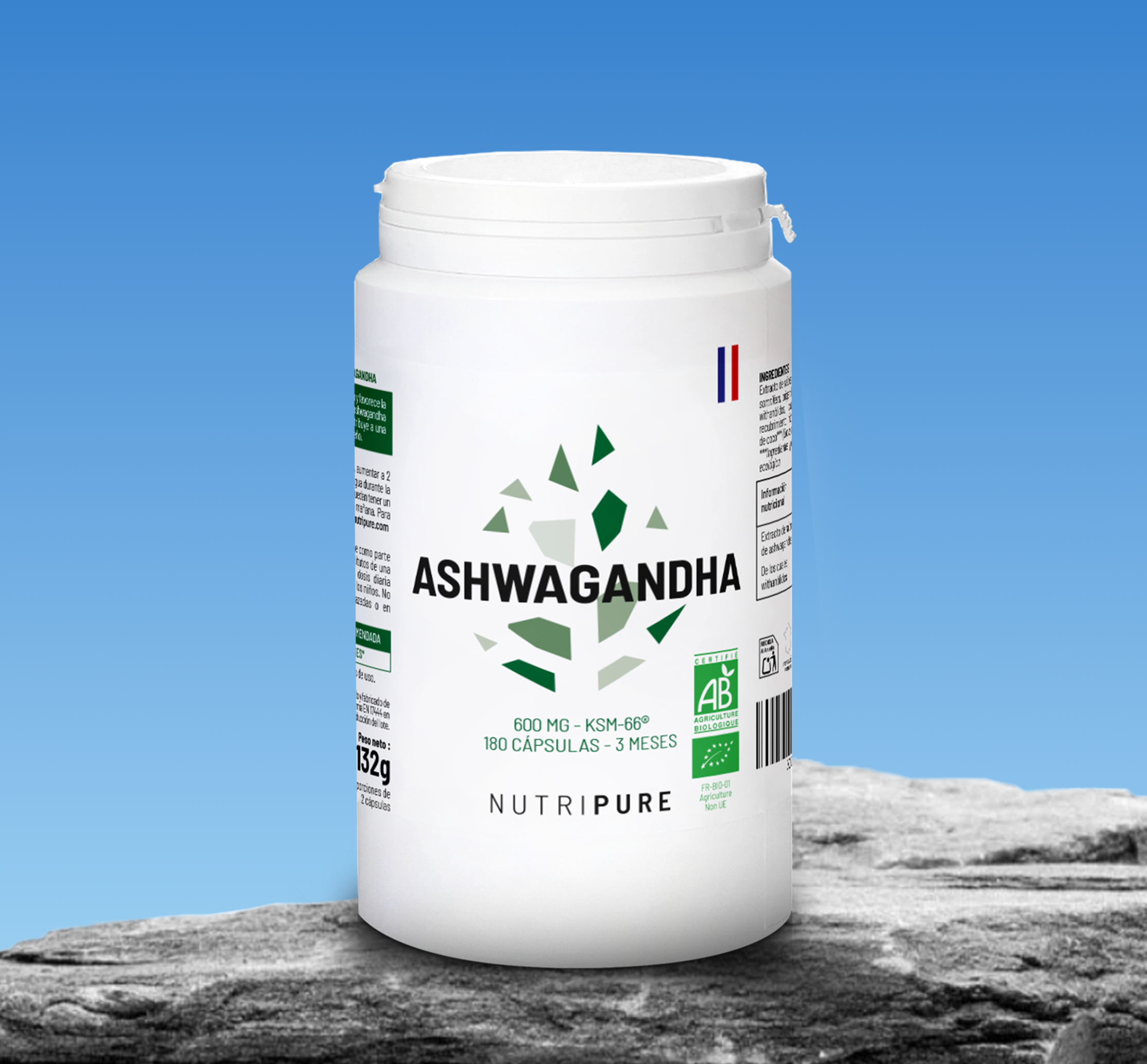 Ashwagandha orgánica KSM66