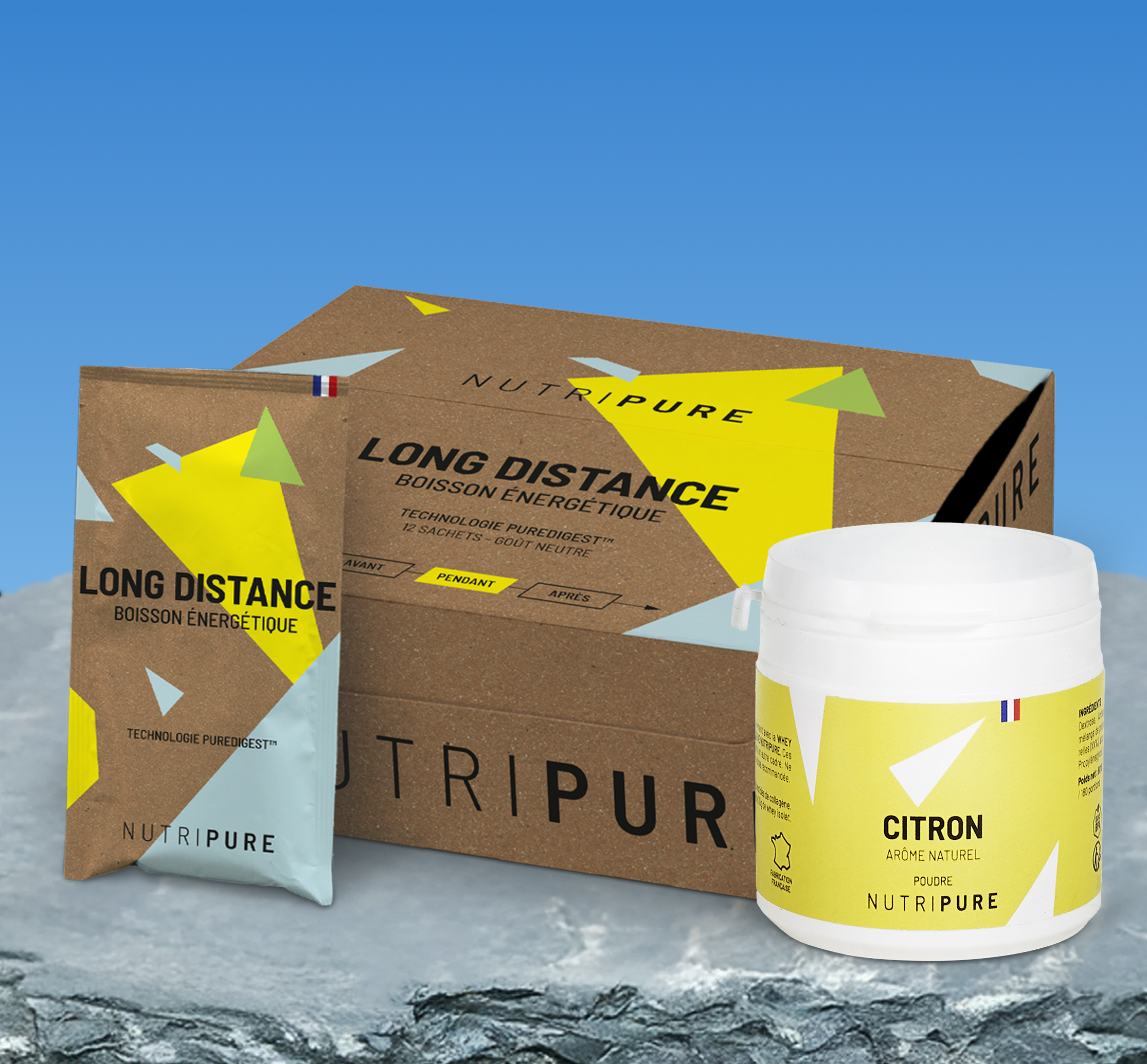 Bebida energética Long distance 30G