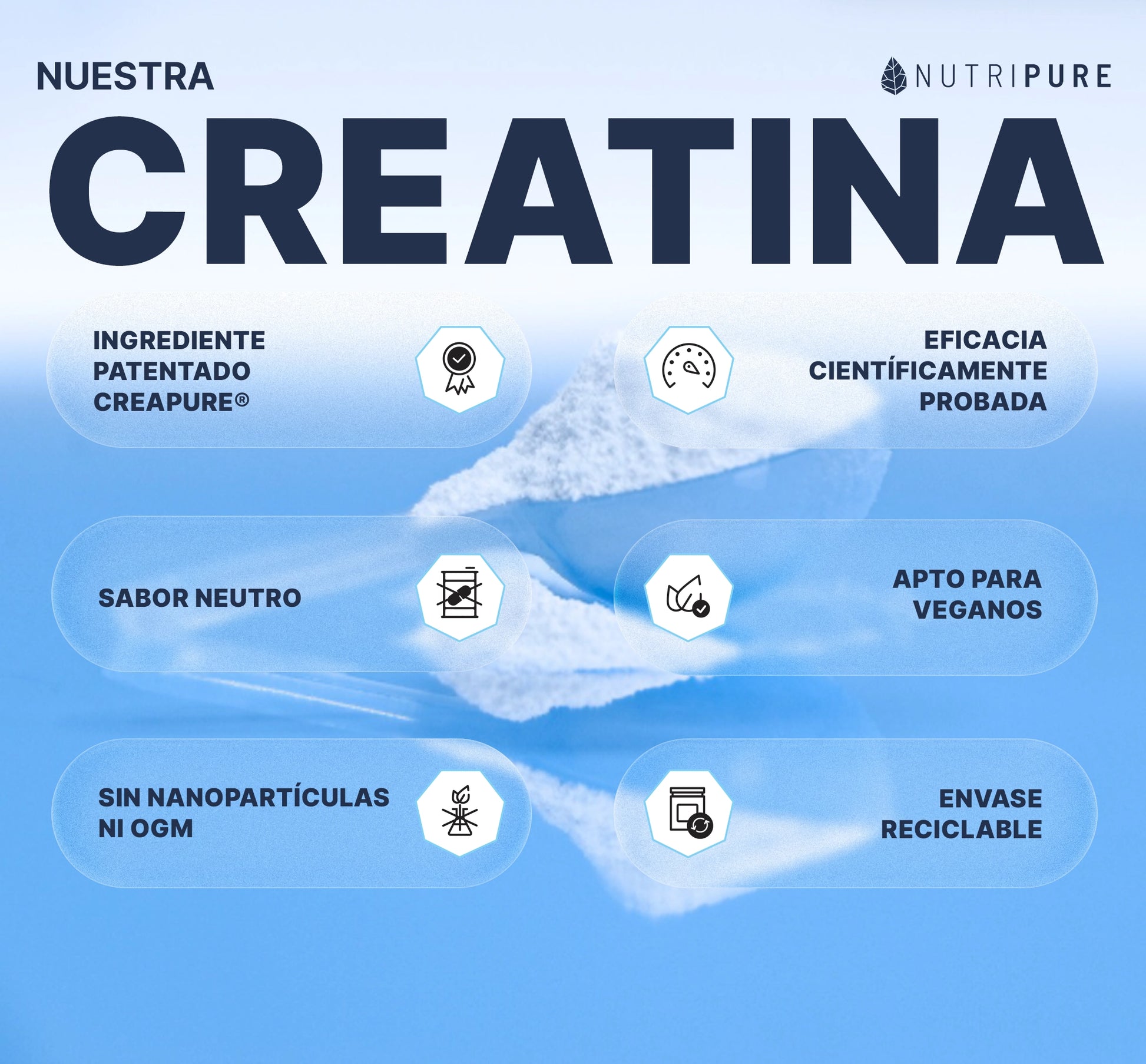 Creatina (Creapure®) Nutripure