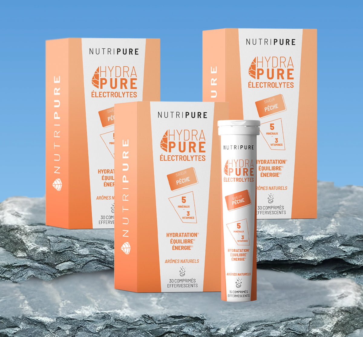 Hydrapure Pastillas de Hidratación - Electrolitos