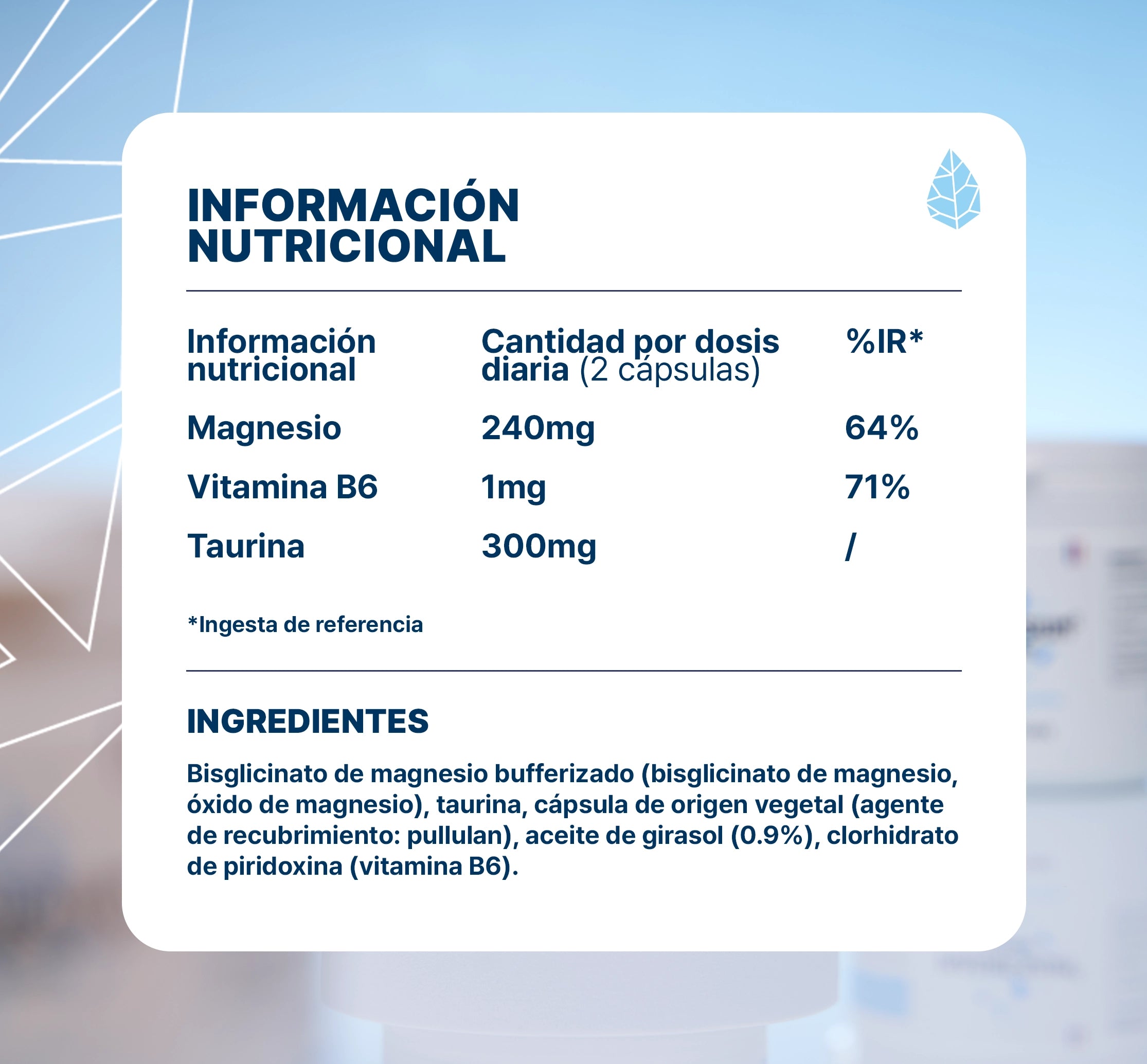 Bisglicinato de Magnesio