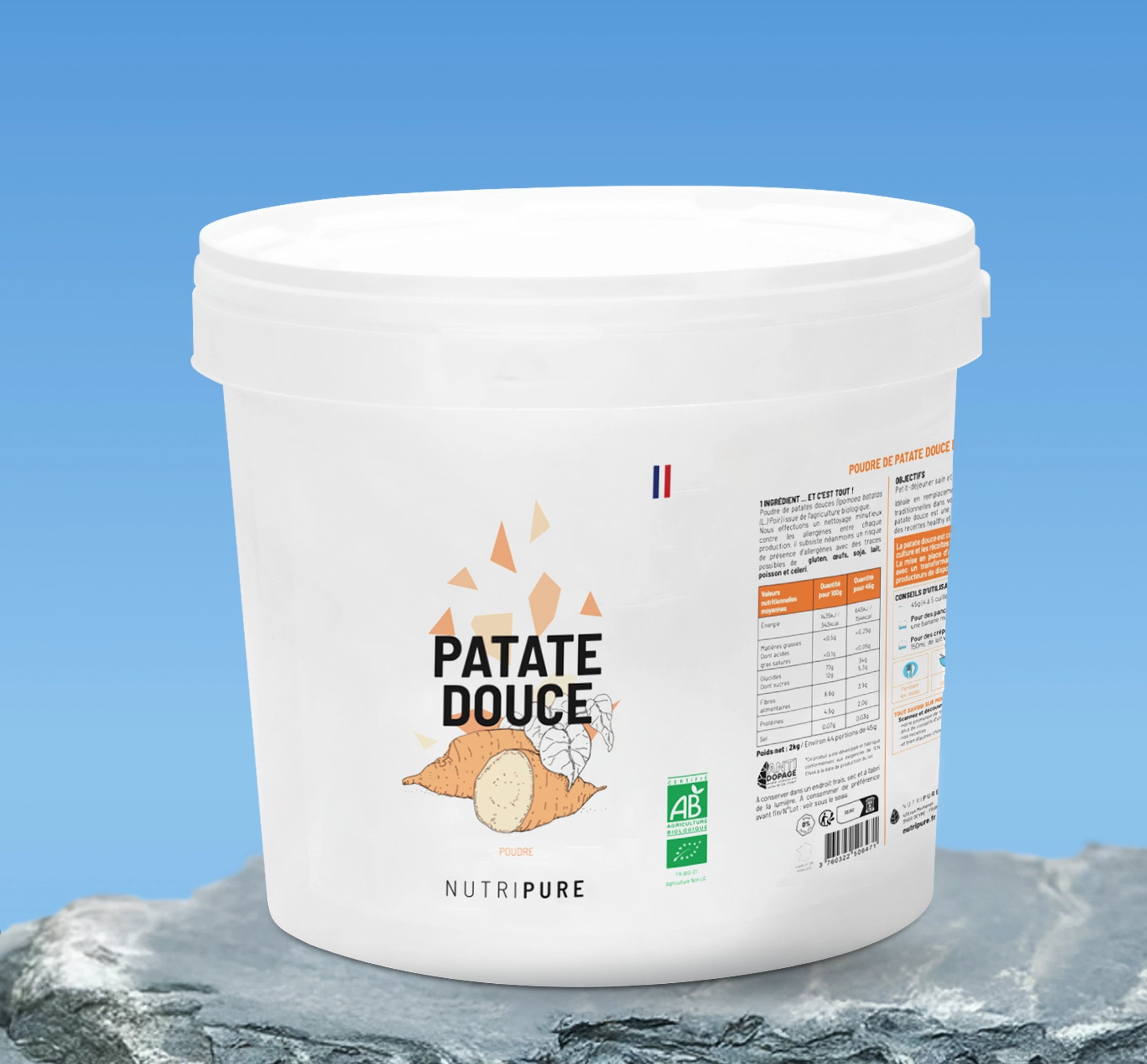 Harina de Boniato Ecológica