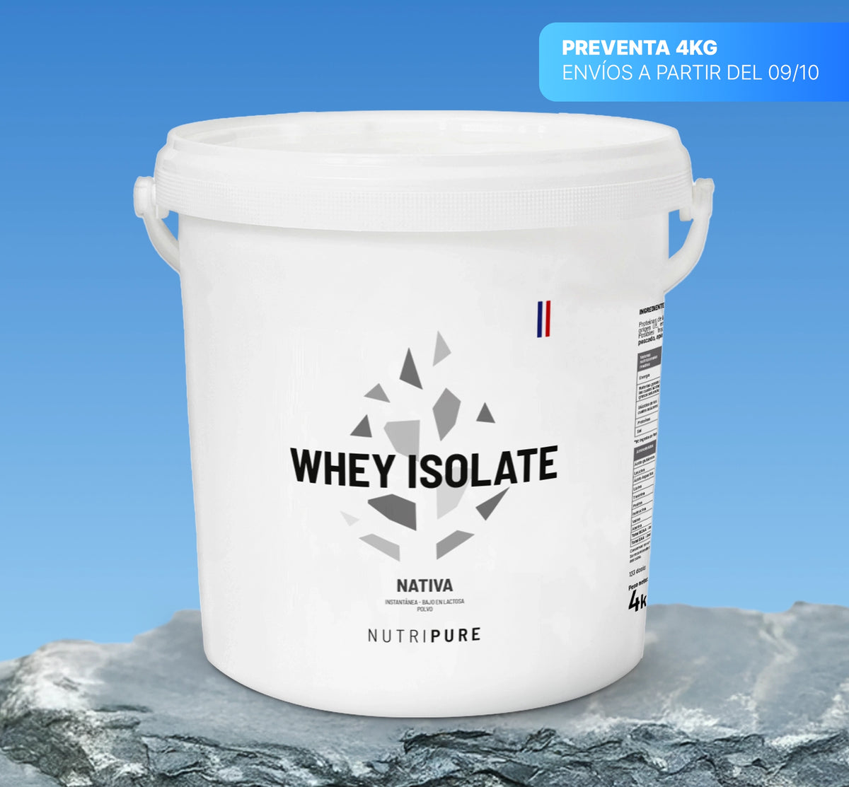 Proteina whey isolate