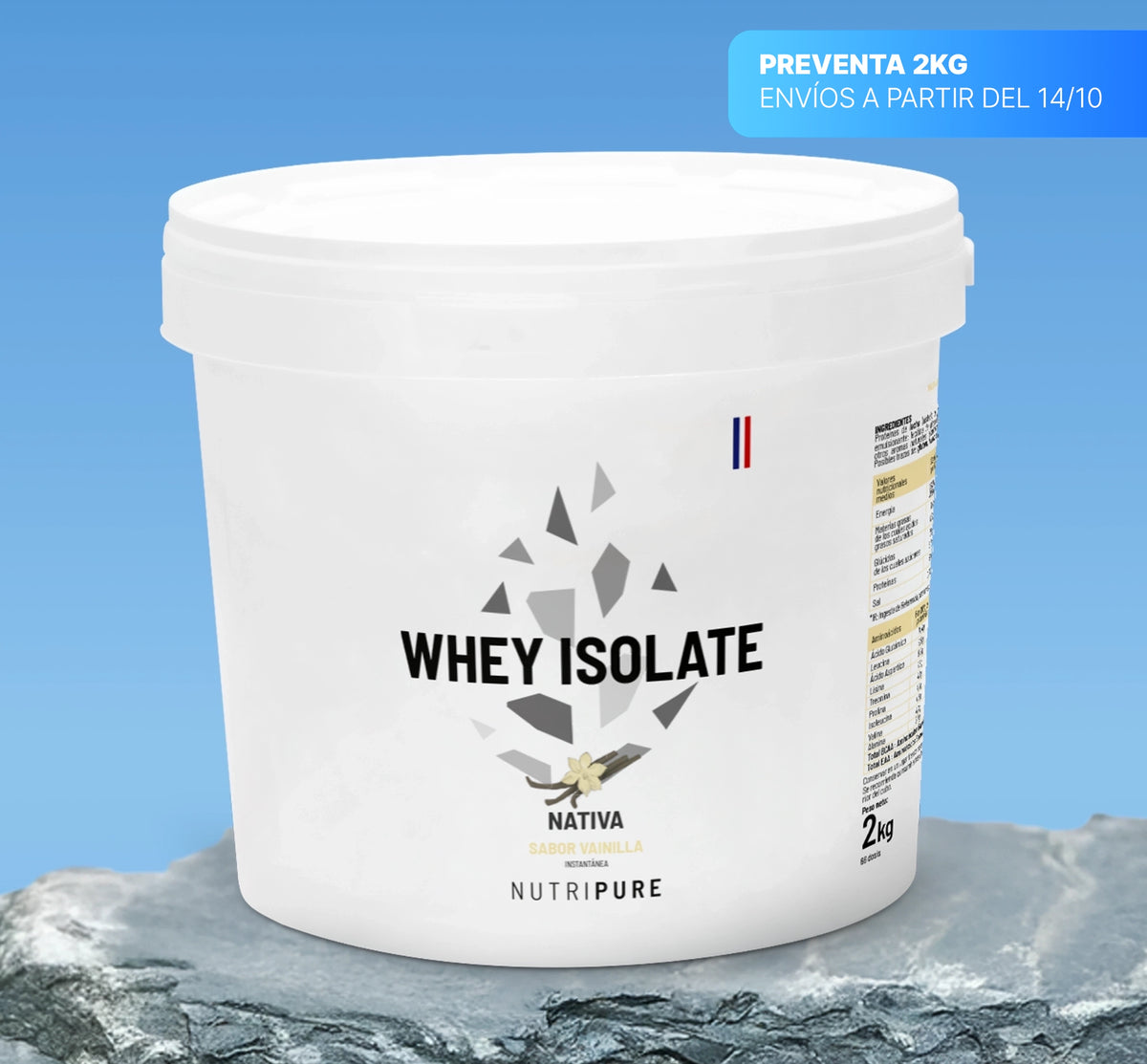 Proteina whey isolate
