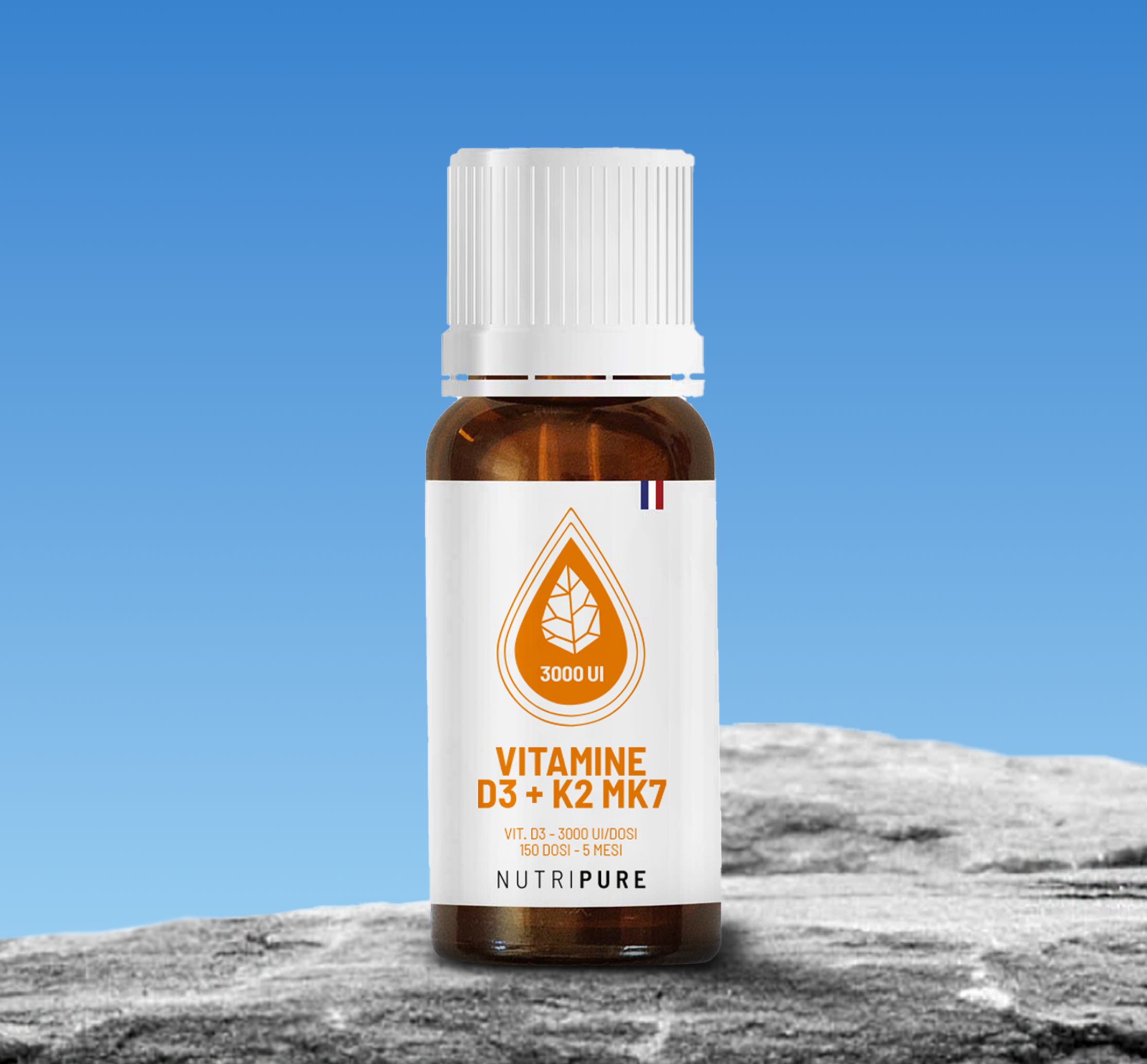 Vitamina D3 K2-MK7 1000 UI